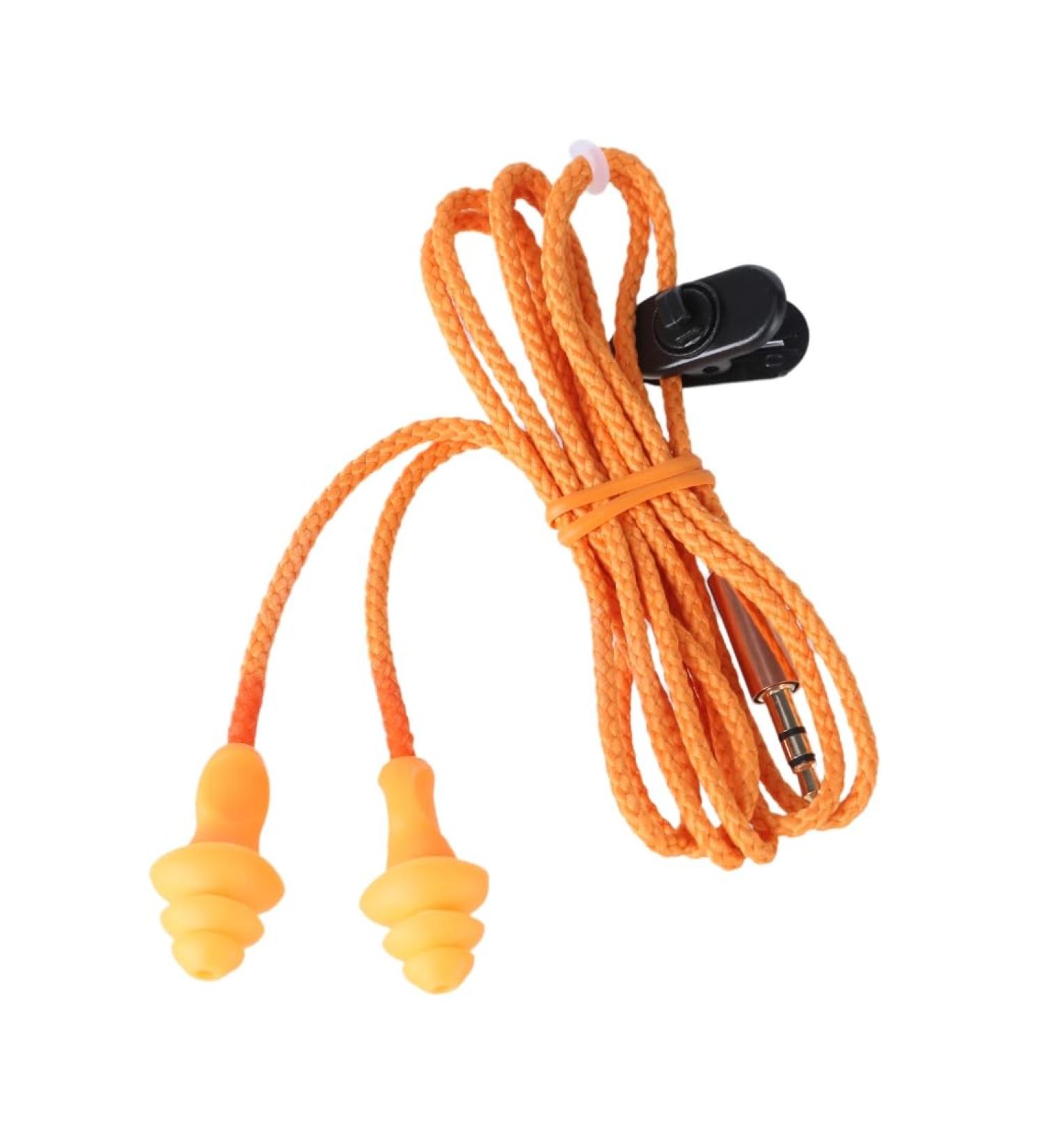 Reusable Corded Silicone Ear Plugs - Noise Cancelling Ear Protection for Work & Sleep | International Shipping - Buy Online on GoSupps.com