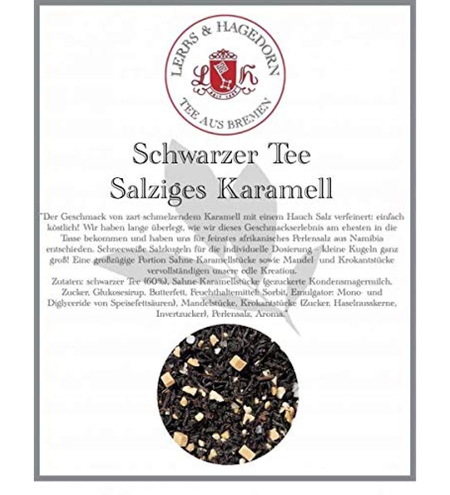  Lerbs & Hagedorn Black Tea Caramel Salt 1 kg Caramel Salt - Buy Online on GoSupps.com