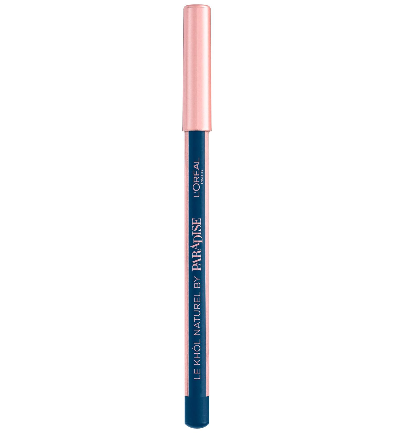 L'Or al Paris Kajal 107 Deep Sea Blue - Long-Lasting Smudge-Proof Eye Kh l - 1.2g Paradise Le Kh l Naturell - Buy Online on GoSupps.com
