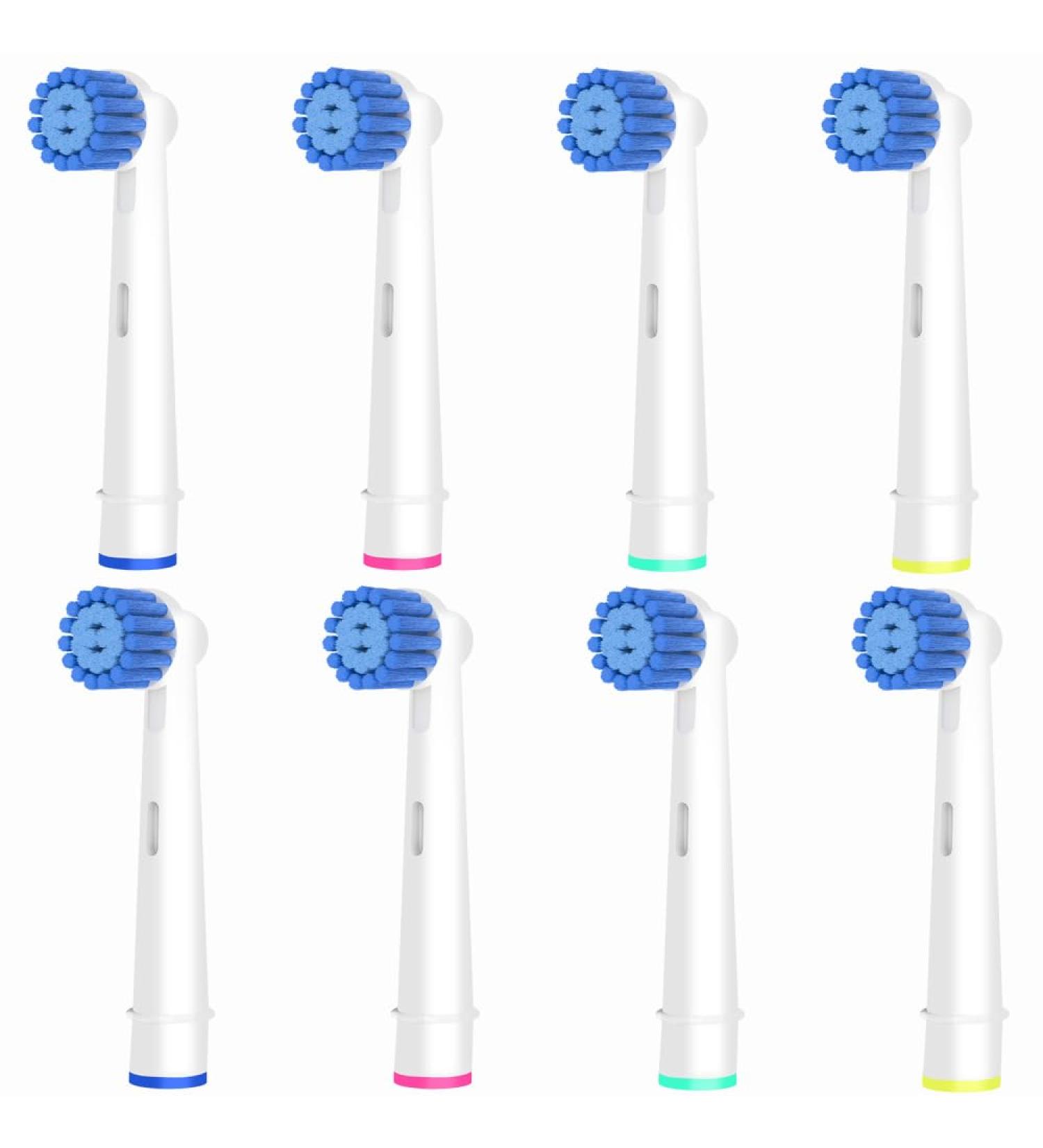 Sensitive Gum Care Brush Heads for Oral B Braun Electric Toothbrushes | Soft Bristles 8 Count Refill Pack | Gentle Care Replacement Pods - Buy Online on GoSupps.com