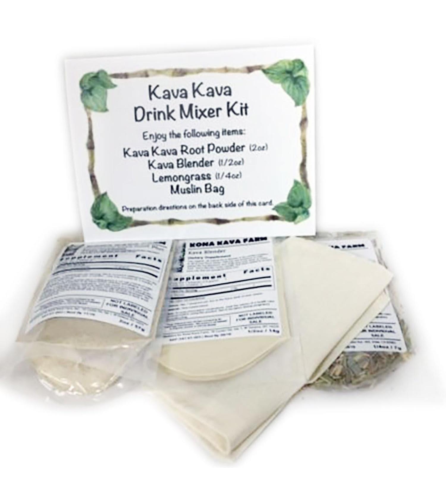 Kona Kava Farm Basic Kava Kava Starter Kit for Two - Buy Online on GoSupps.com