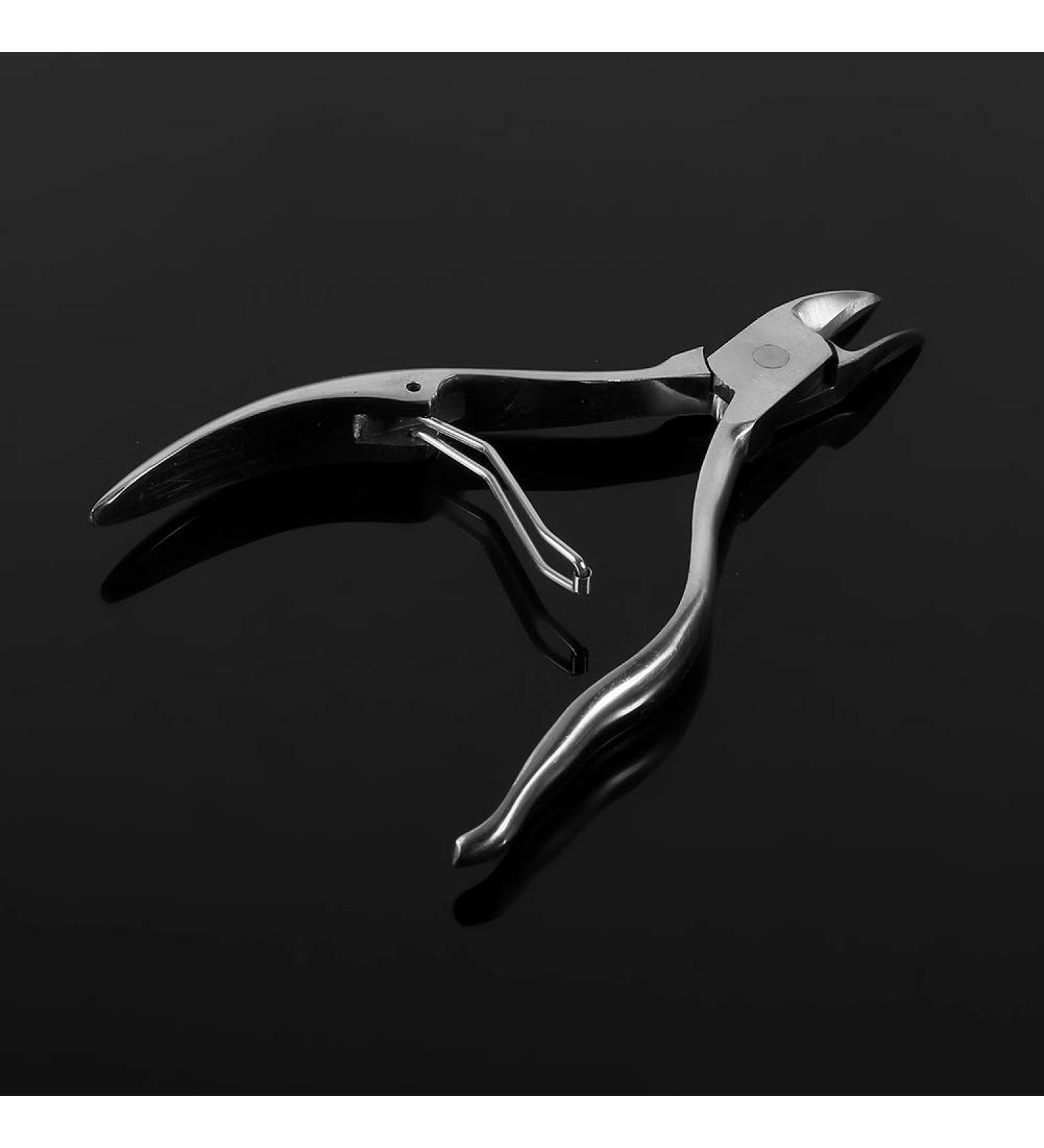 Professional Stainless Steel Cuticle Nippers for Ingrown Nails Cuticle Nippers Manicure Tools Nail Clippers Made of High Stainless Steel - Buy Online on GoSupps.com