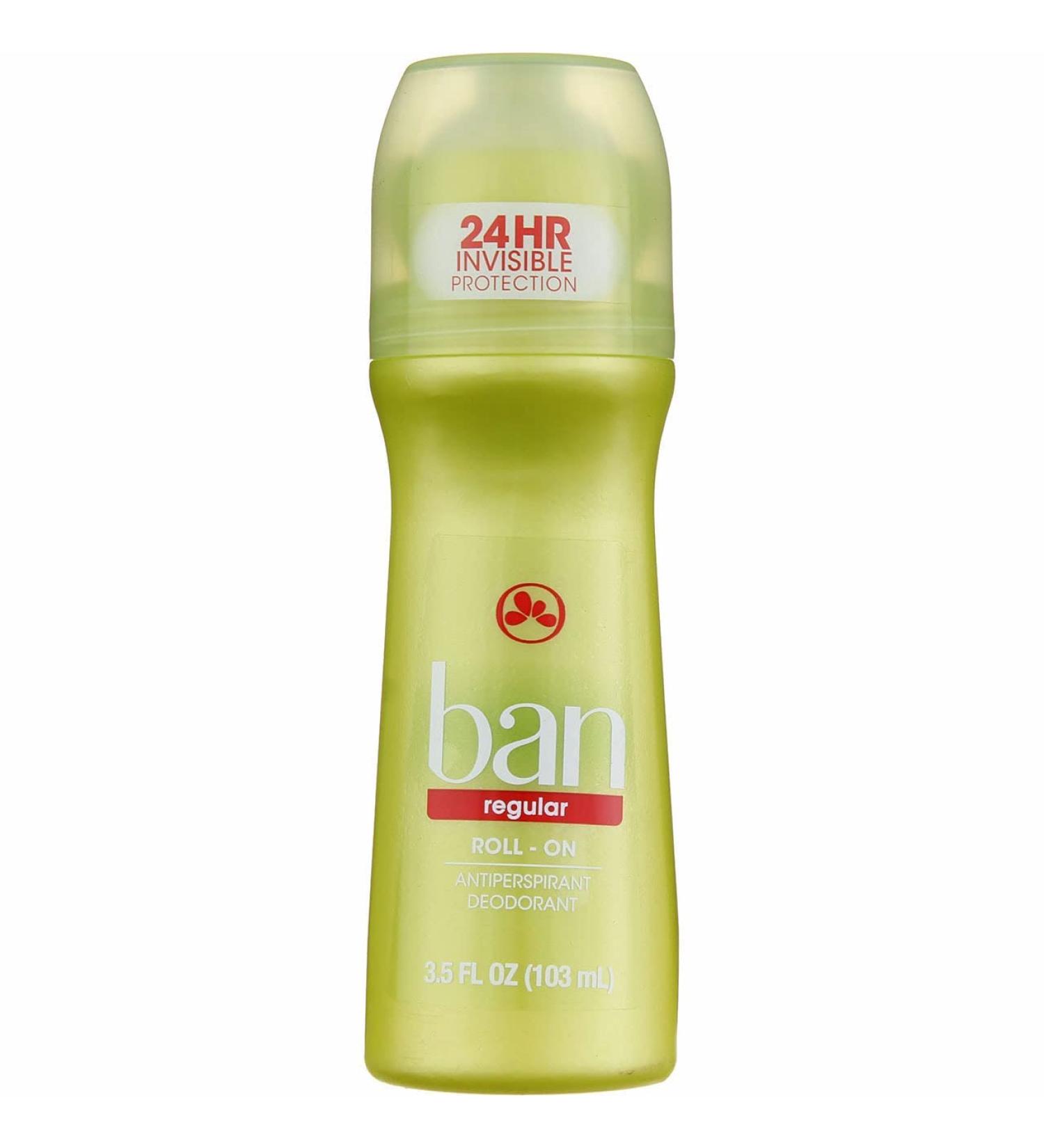 Ban Deodorant 3.5 Ounce Roll-On Anti-Perspirant Regular (103ml) (3 Pack) regular 1.17 Fl Oz (Pack of 3) - Buy Online on GoSupps.com