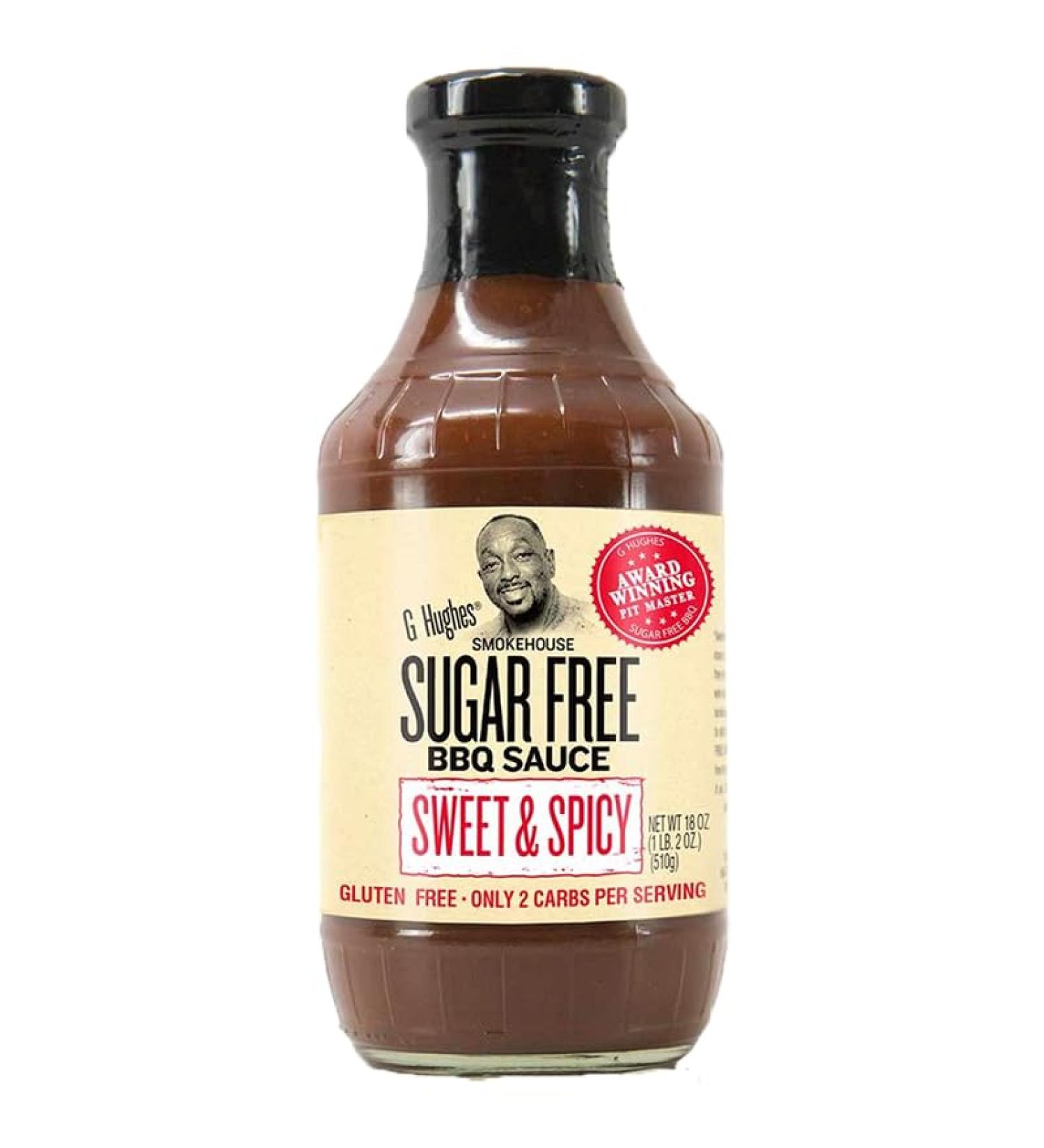 G Hughes BBQ - Sweet & Spicy 6x510ml - Buy Online on GoSupps.com