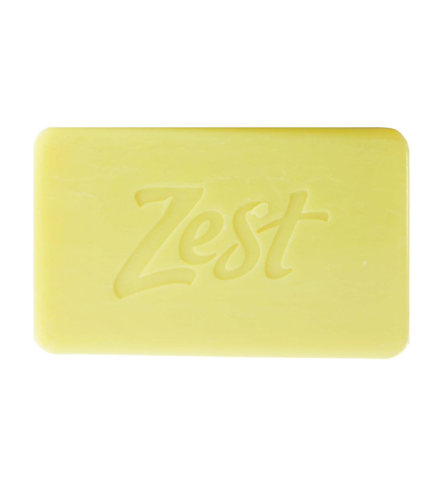 Zest Bar Soap - Refreshing Lemon Scent - Paraben-Free Hydrating Soap for All Skin Types - 7 oz - Buy Online on GoSupps.com