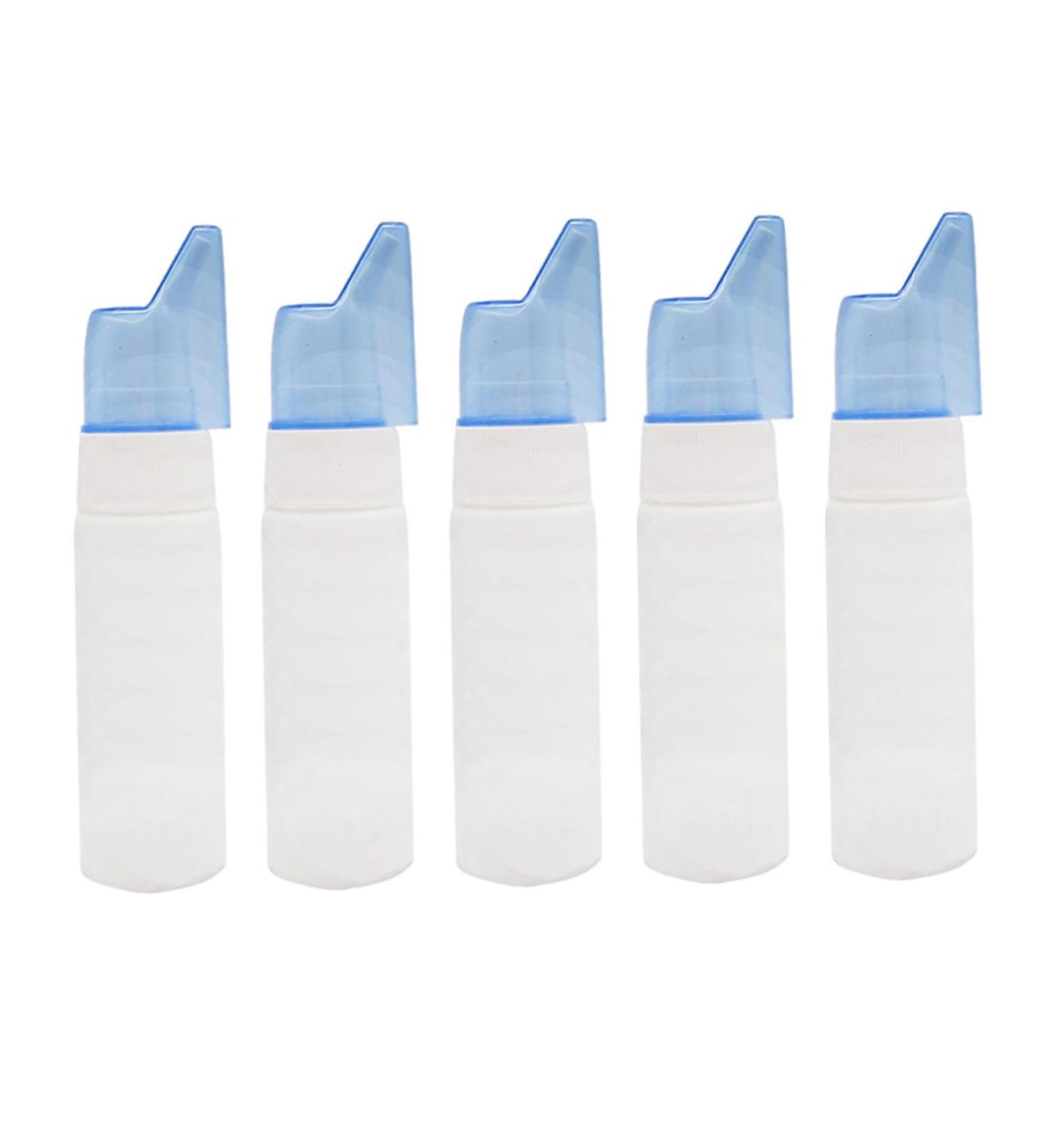 FRCOLOR 5pcs 70ml Portable Mini Nasal Spray Bottles - Nebulizer Plastic Spray Holders for Abs Drug - Nose Spray Container for Easy Relief - Buy Online on GoSupps.com