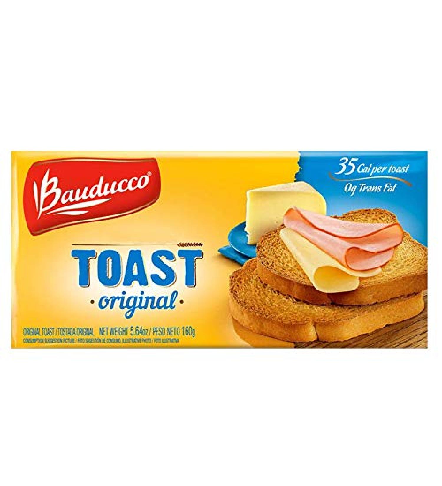 Bauducco Toast Original 5.64 Ounce (Pack of 16) - Packaging may vary