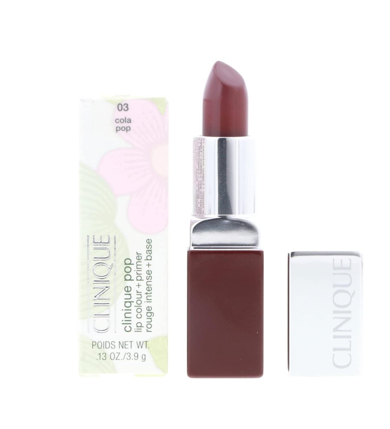 Clinique Pop Lip Colour + Primer in Cola Pop - Long-Lasting Hydrating Formula - Buy Online on GoSupps.com
