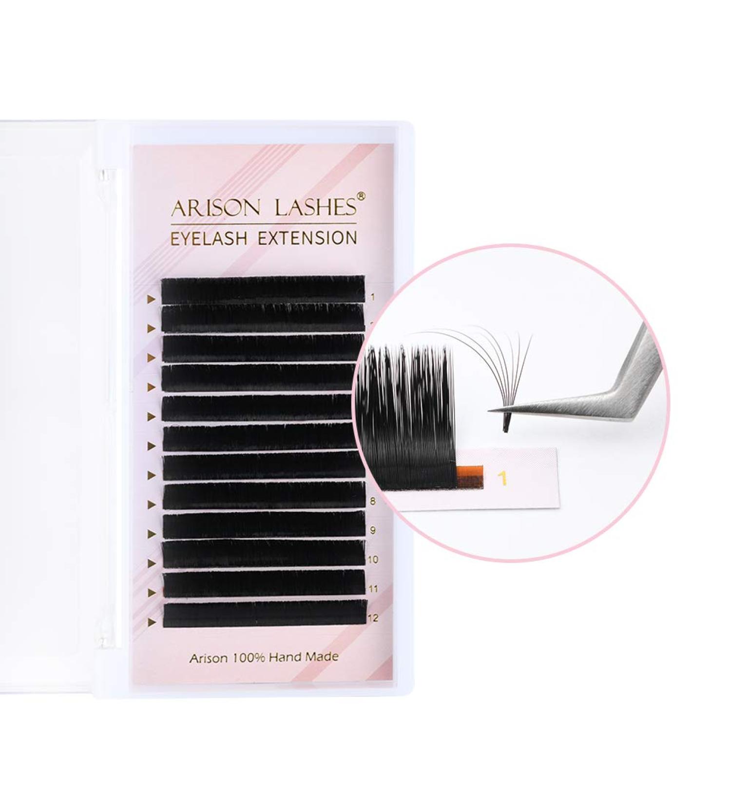Shop Arison Easy Fan Volume Eyelashes | 0.07mm Self-Faning D Curl Extensions | International Shipping - Buy Online on GoSupps.com