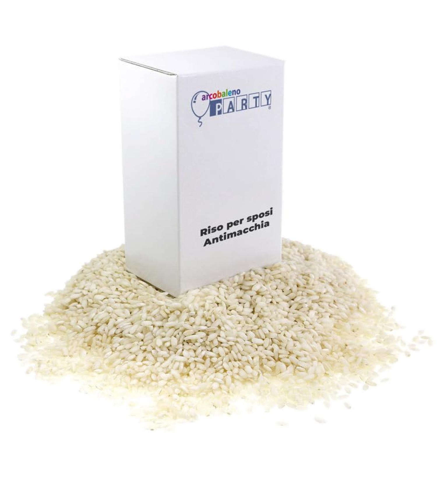 ARCOBALENOPARTY ARCOBALENOPARTY - Stain-resistant white bridal rice 2 kg