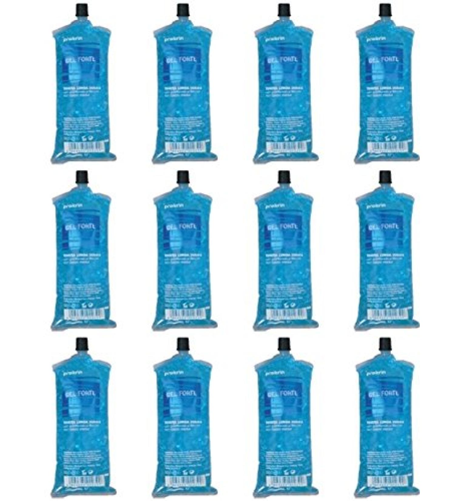 12 Pack Strong Hold Long Lasting Hair Gel Tubes