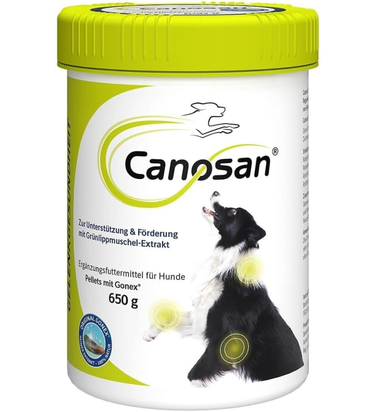 Boehringer Ingelheim CANOSAN 650g Concentrate for Dogs & Cats - Vet Approved Supplement | International Shipping Available - Buy Online on GoSupps.com