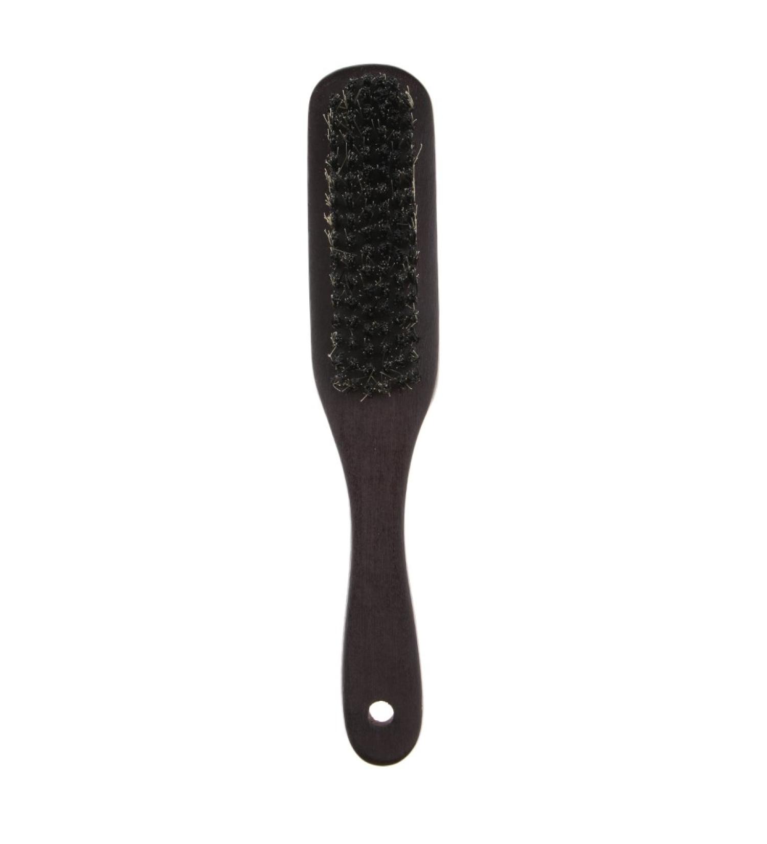 Seasaww Men's Brush Firm Bristle Beard & Mustache Grooming Tool - Wooden Handle for Perfect Shaving - Buy Online on GoSupps.com