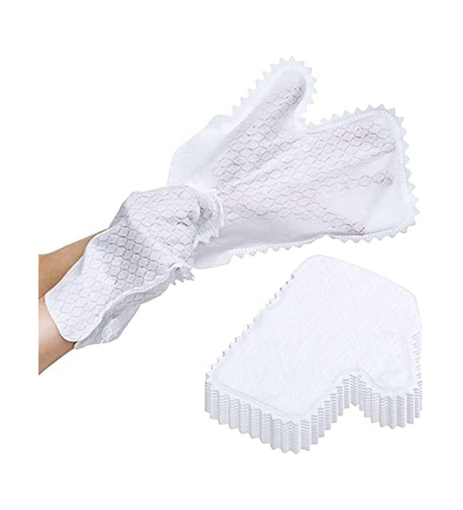 qazaa Dust Wipes Dusters Grabs and Locks in Dust Pet Hair Cleaning Possible Dual-Sided Disposable Dusting Gloves - Buy Online on GoSupps.com