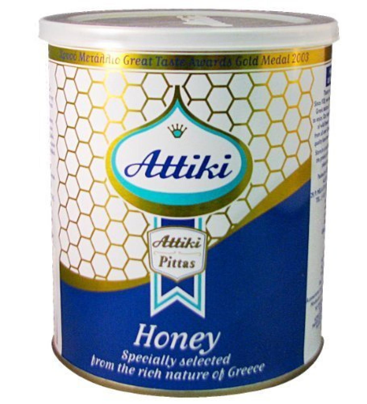 Attiki Greek Honey 1000g (2.2lb) CAN by Pittas