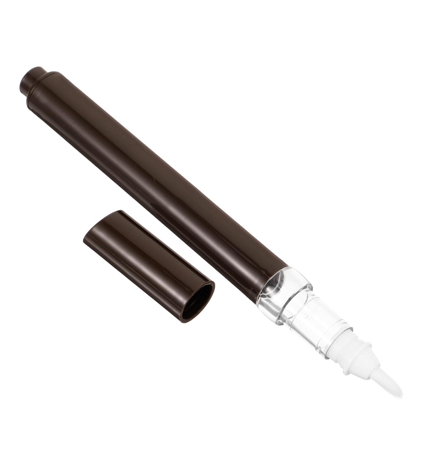 Healeved 2ML Cuticle Oil Pen Empty Nail Polish Bottle Nail Art Polish Pen Liquid Container Cuticle Oil Applicator Empty Nail Oil Pen with Brush - Buy Online on GoSupps.com