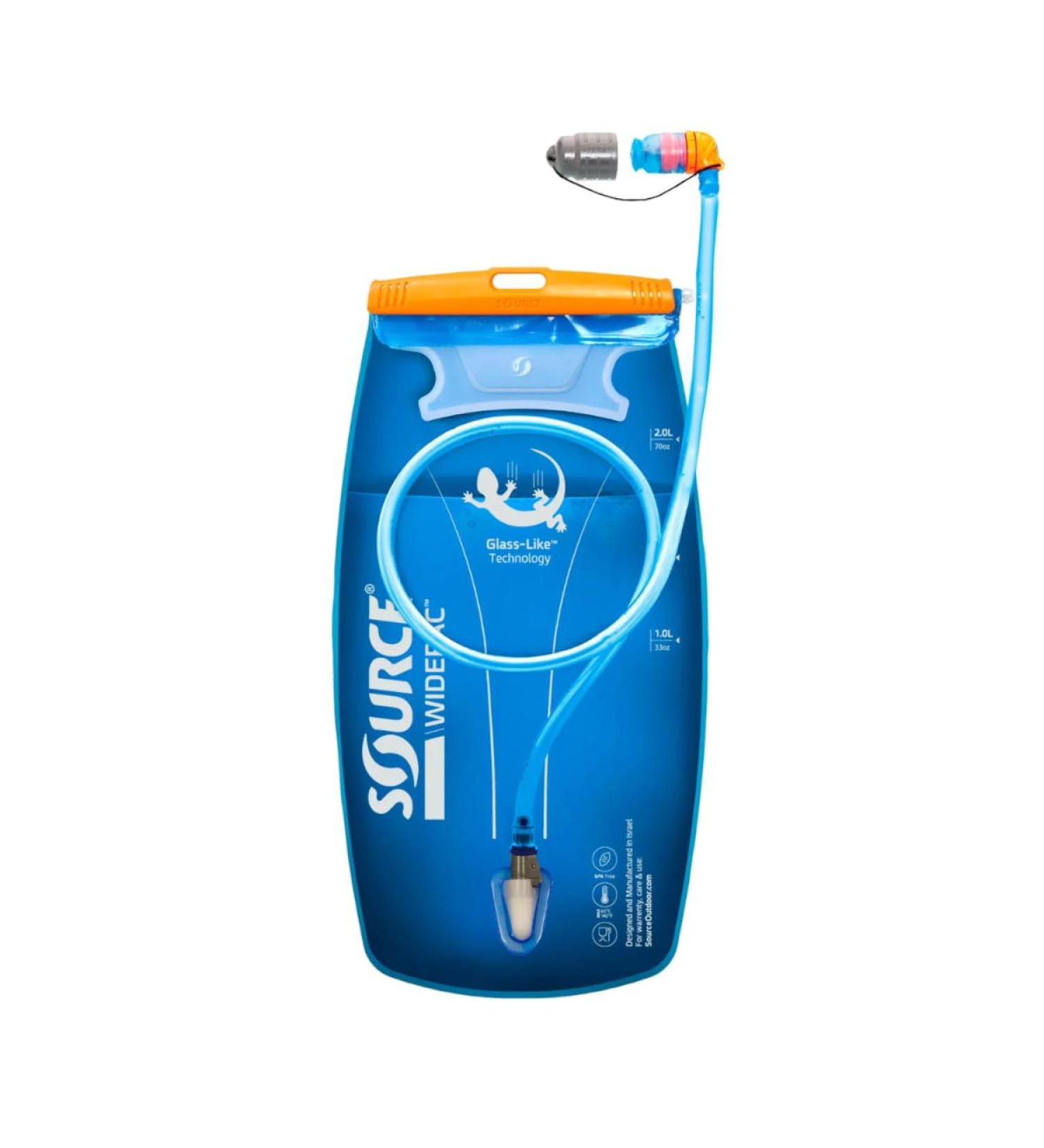 Source Unisex Adult Widepac Hydration Bladder 2L Alpine Blue