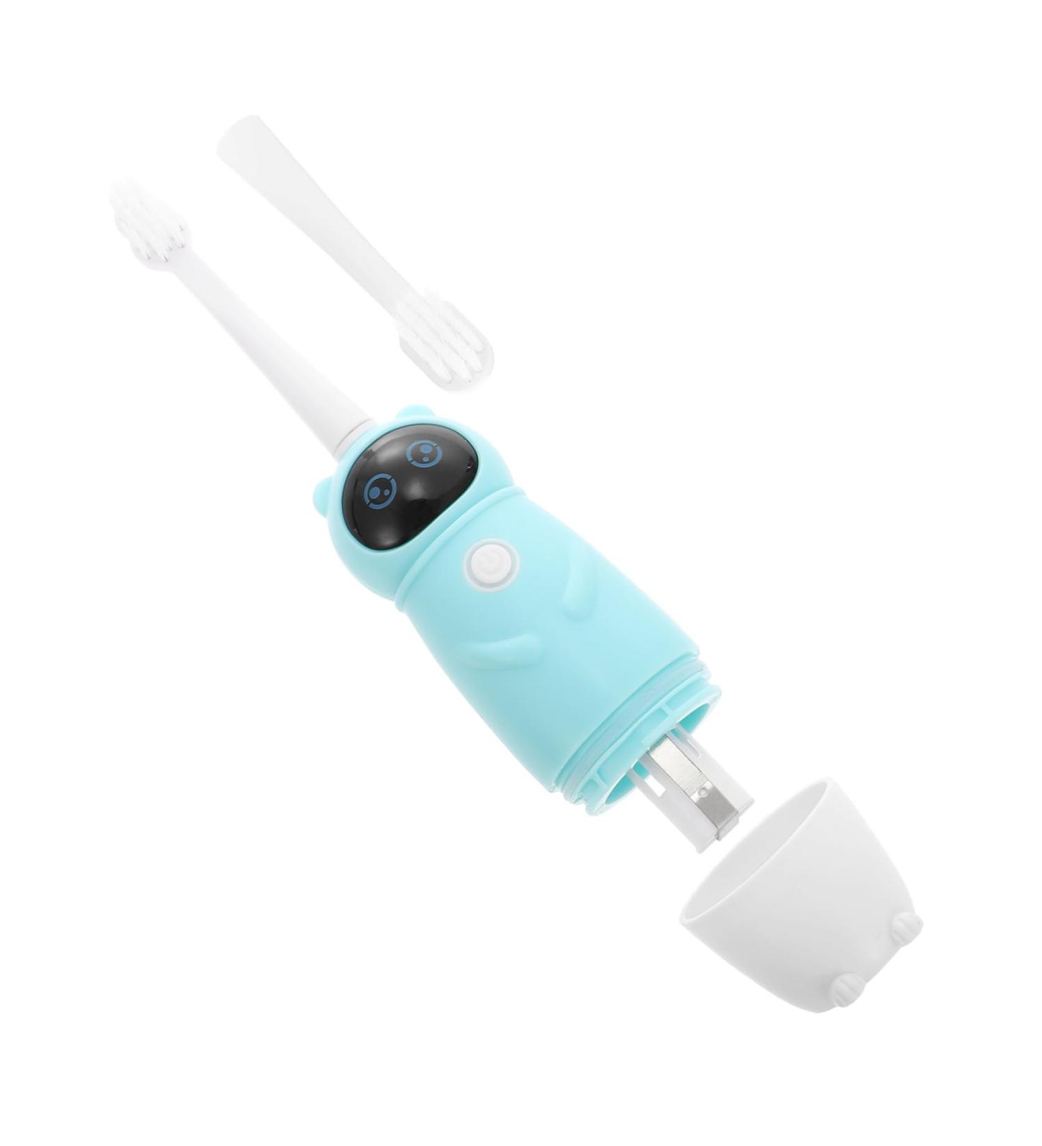 Ultechnovo Automatic Toothbrush for Kids - Soft Brushing Electric Toothbrush Set for Toddlers (1 Pack) - Optimal Blue Design for Gentle Care - Buy Online on GoSupps.com
