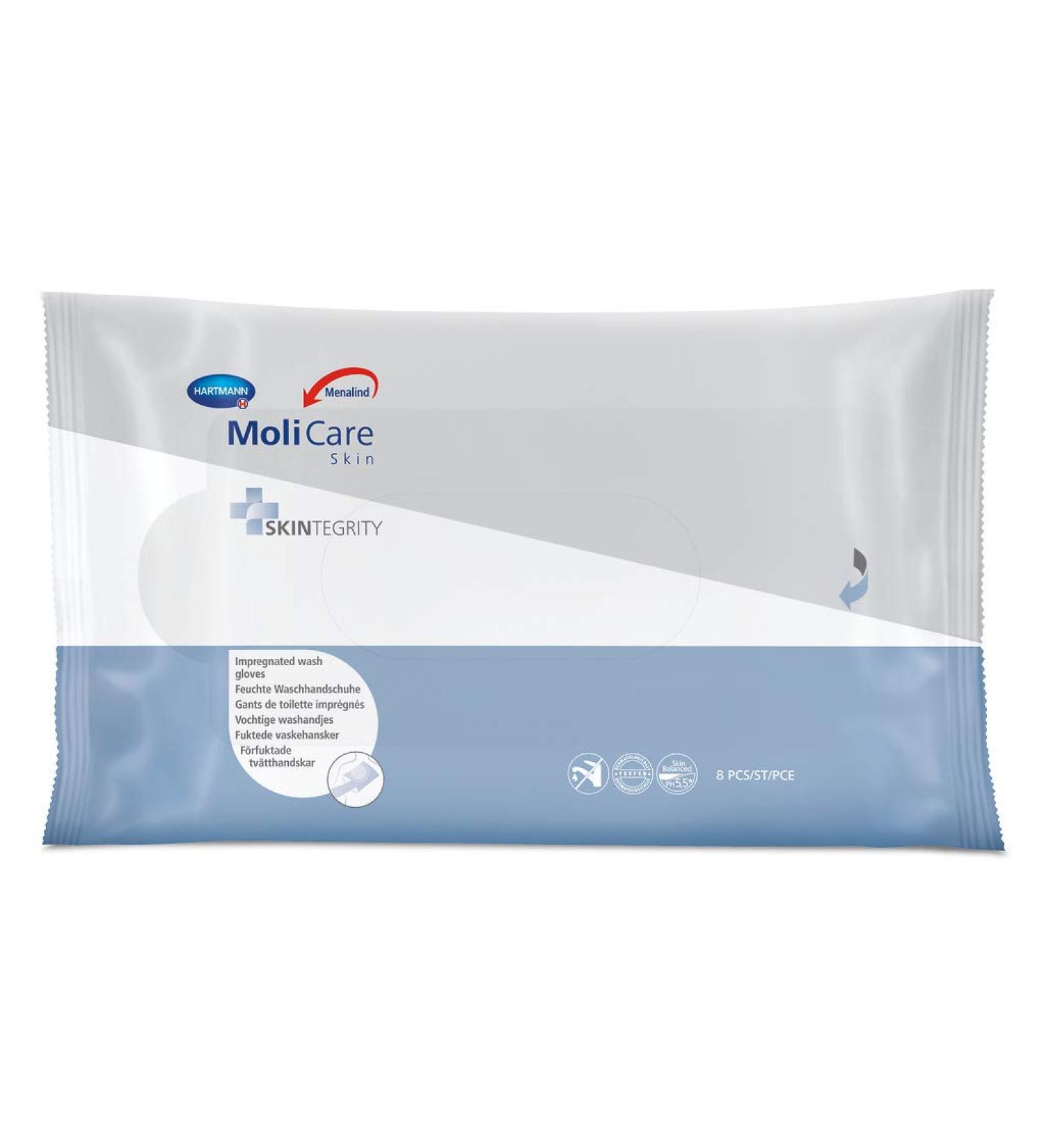 Molicare Skin washing gloves