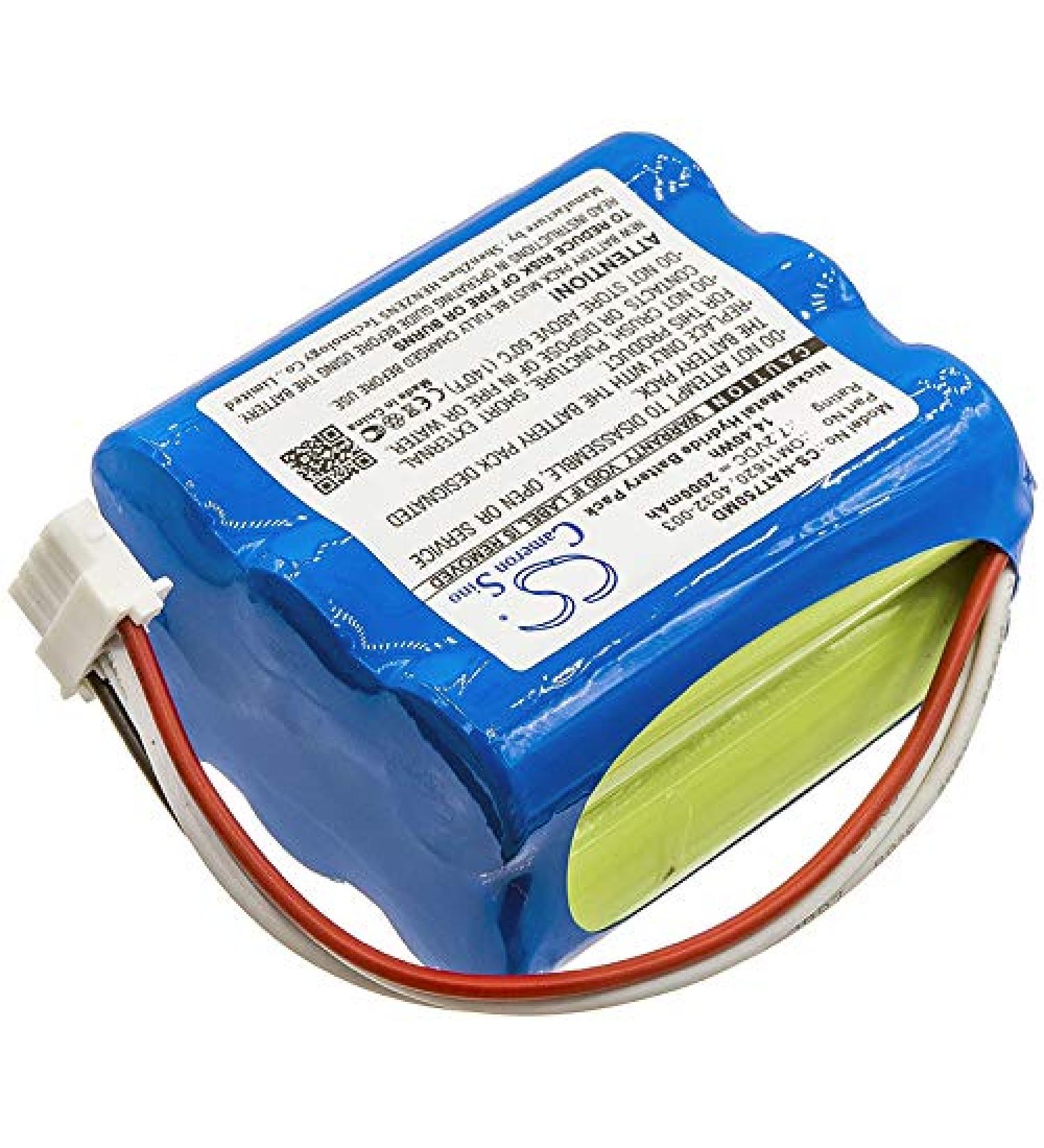 2000mAh/7.2V Replacement Battery for NONIN 4032-003 & OM11620 7500 - International Shipping Available - Buy Online on GoSupps.com