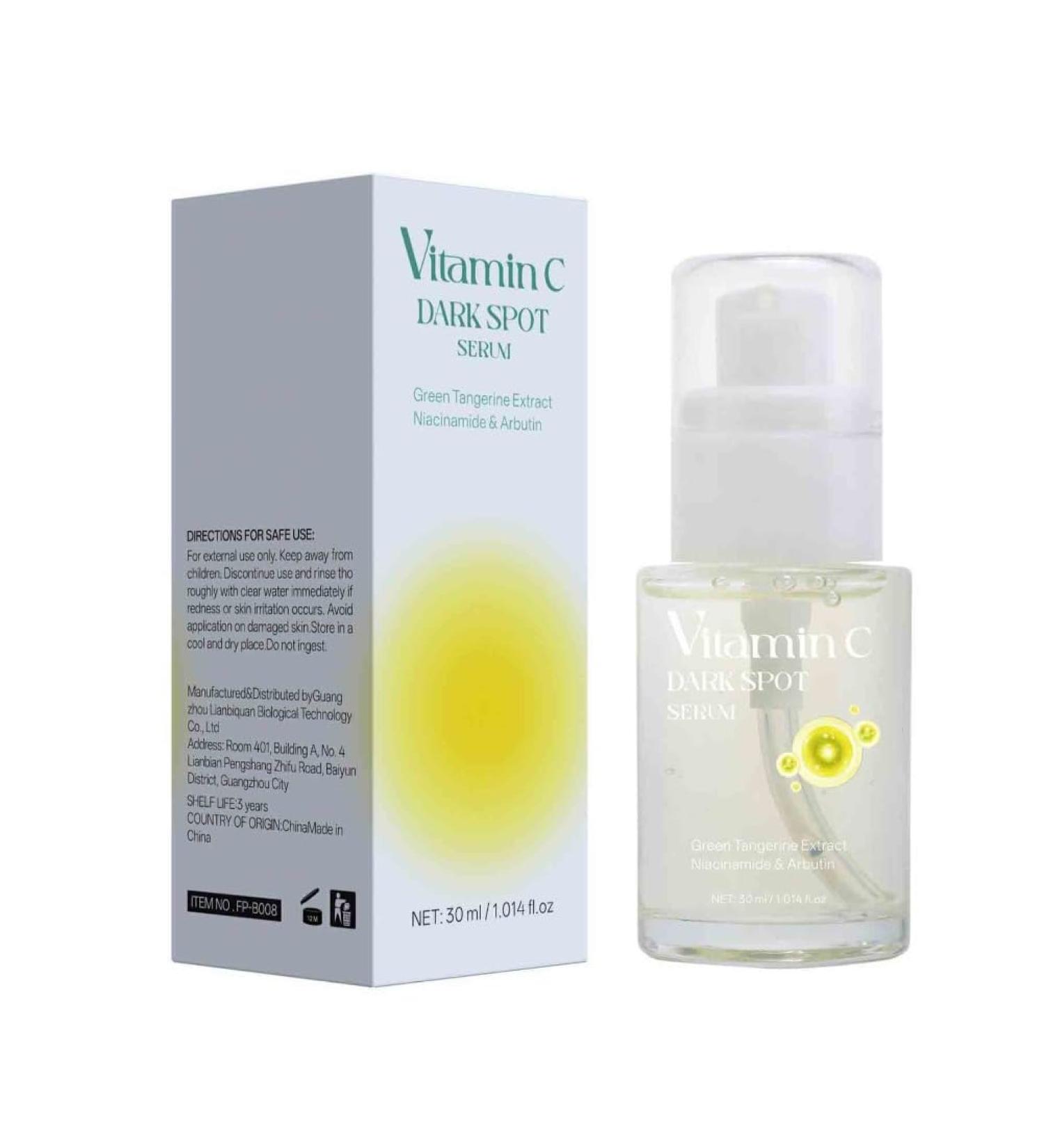 2PCS Vitamin C Serum Moisturizing Brightens Skin Repair Smooth Facial Essence Serum Fading Dark Spots - Buy Online on GoSupps.com