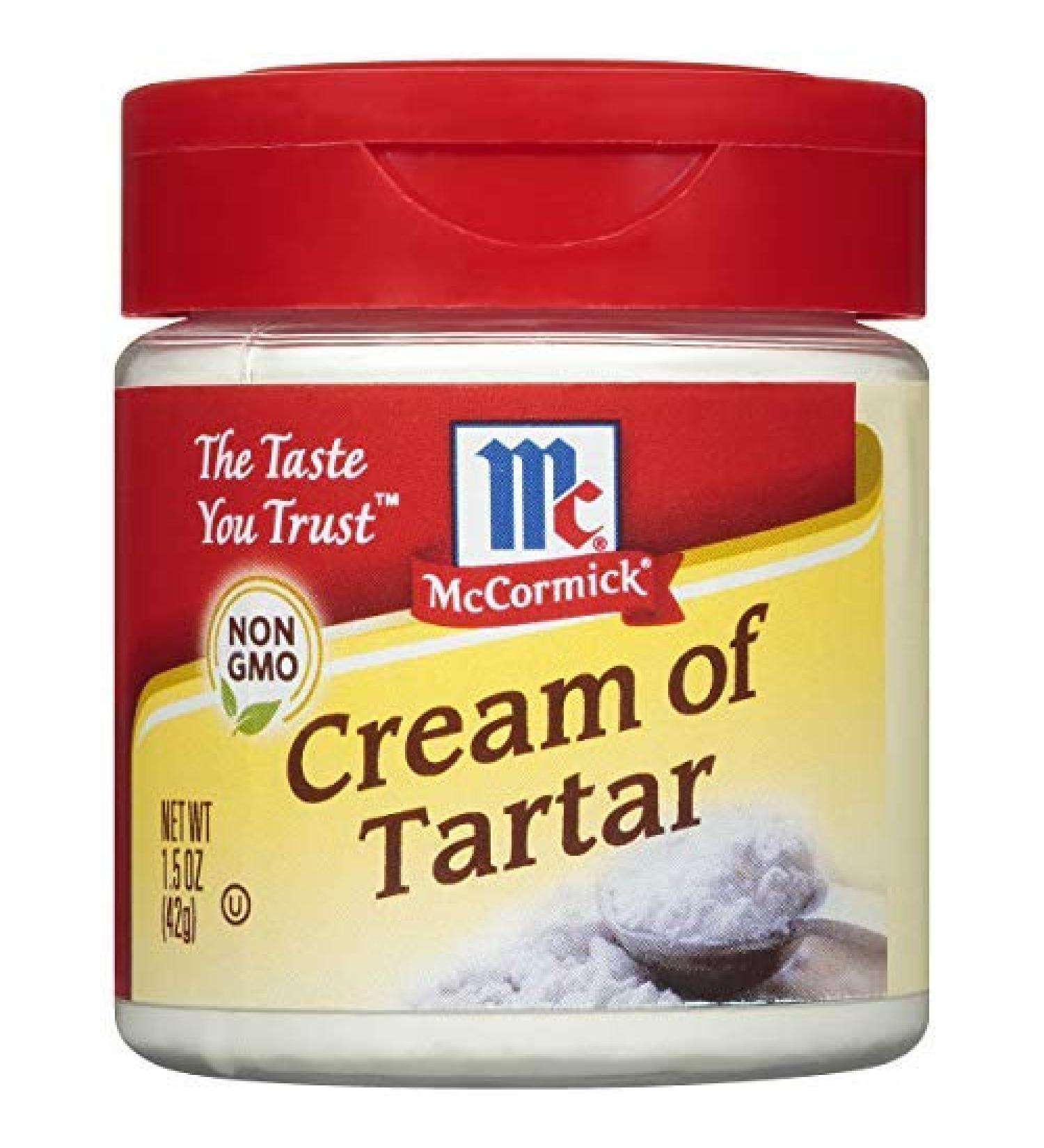 Mccormick Schilling Ground Cream of Tartar, 1.5-Ounce (Pack of 6)