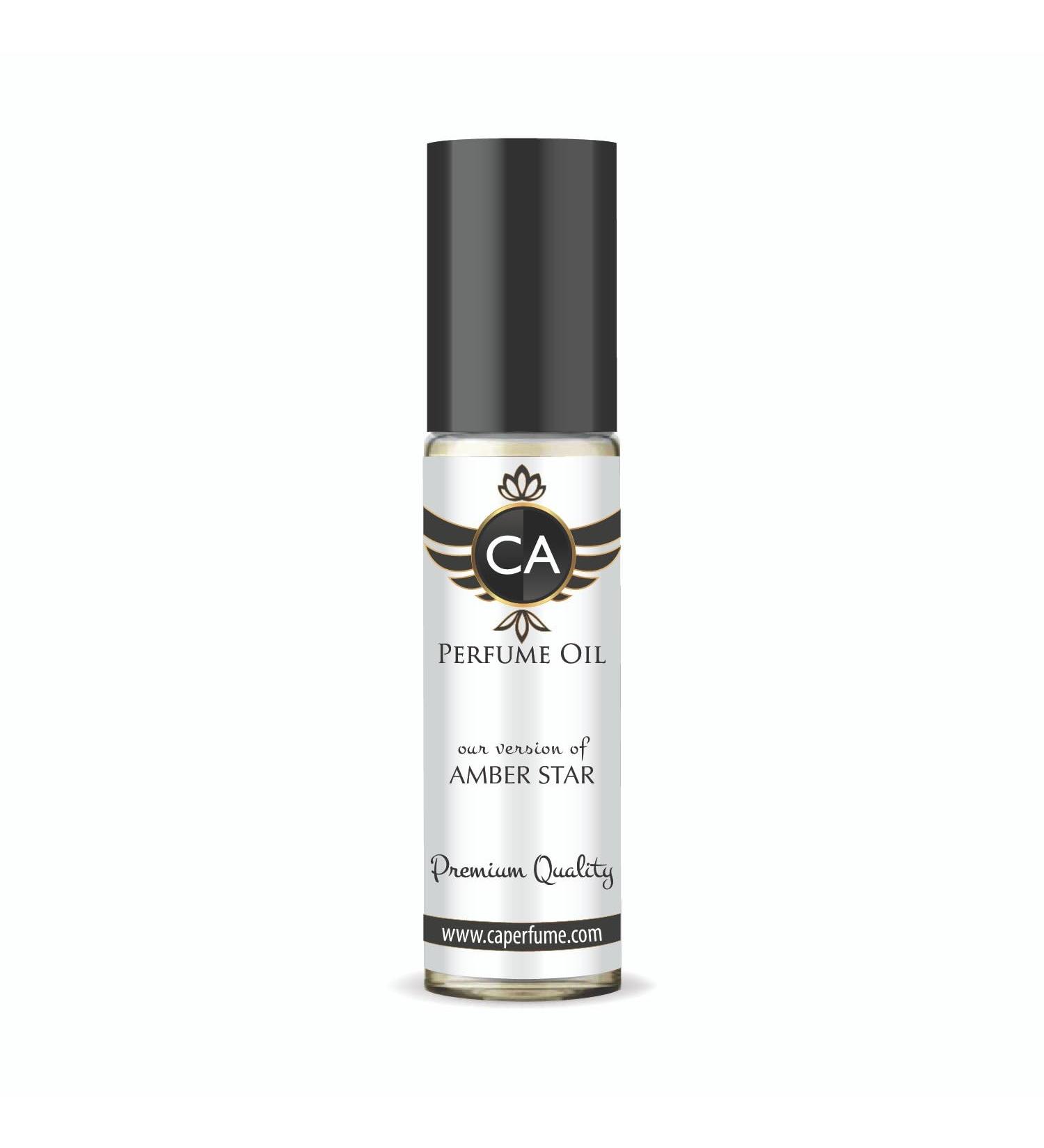 CA Perfume Impression of Amber Star For Women & Men Body Oil Dupes Roll-On 0.3 Fl Oz/10ml - Buy Online on GoSupps.com