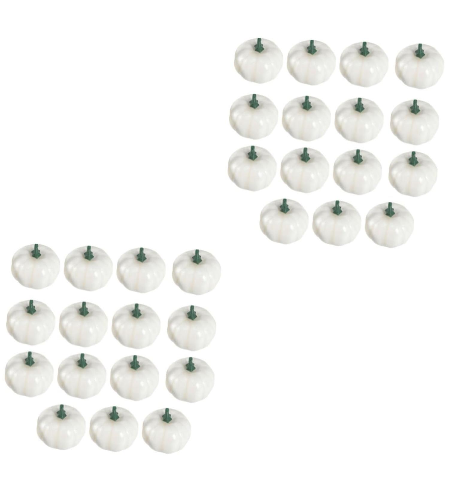 ABOOFAN 30 Pcs Halloween Simulation Pumpkin Hand Decor Paintable Pumpkin Decor Fake Pumpkin Fake Foam Pumpkins Pumpkin Toys Mini Pumpkin Unfinished Pumpkin Little Vacation Artificial White - Buy Online on GoSupps.com