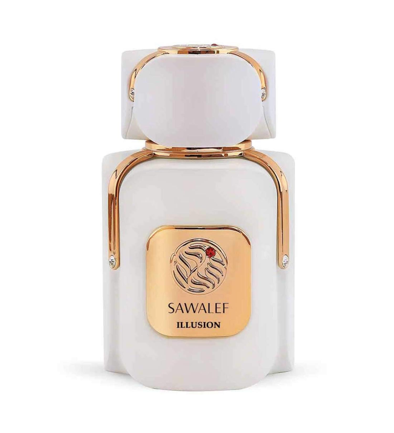 Swiss Arabian ILLUSION Eau de Parfum 80 mL from the SAWALEF Boutique Range | Unisex Dry Woody Niche Release | Long Lasting with Intense Sillage | Cologne for Men and Perfume for Women Oud 1 Count (Pack of 1) - Buy Online on GoSupps.com