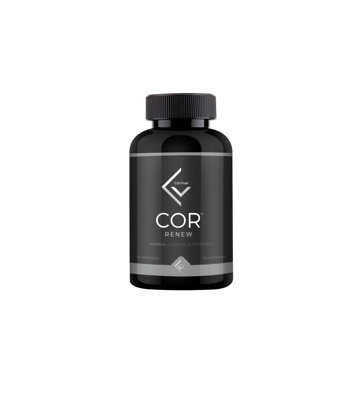 CorVive CorRenew Cleanse Supplement - Full Spectrum Cleansing - 60 Capsules - Buy Online on GoSupps.com