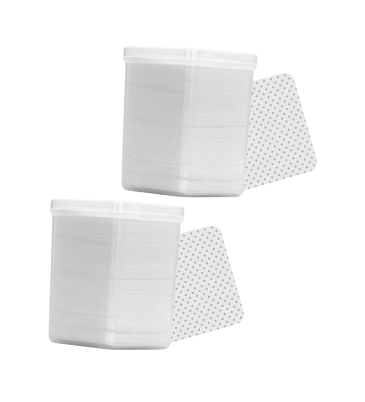 400pcs Eyelash Cleaning Pads - Essential Cleansing Cotton Wipes for Lash Extensions & Nail Polish Removal - Buy Online on GoSupps.com