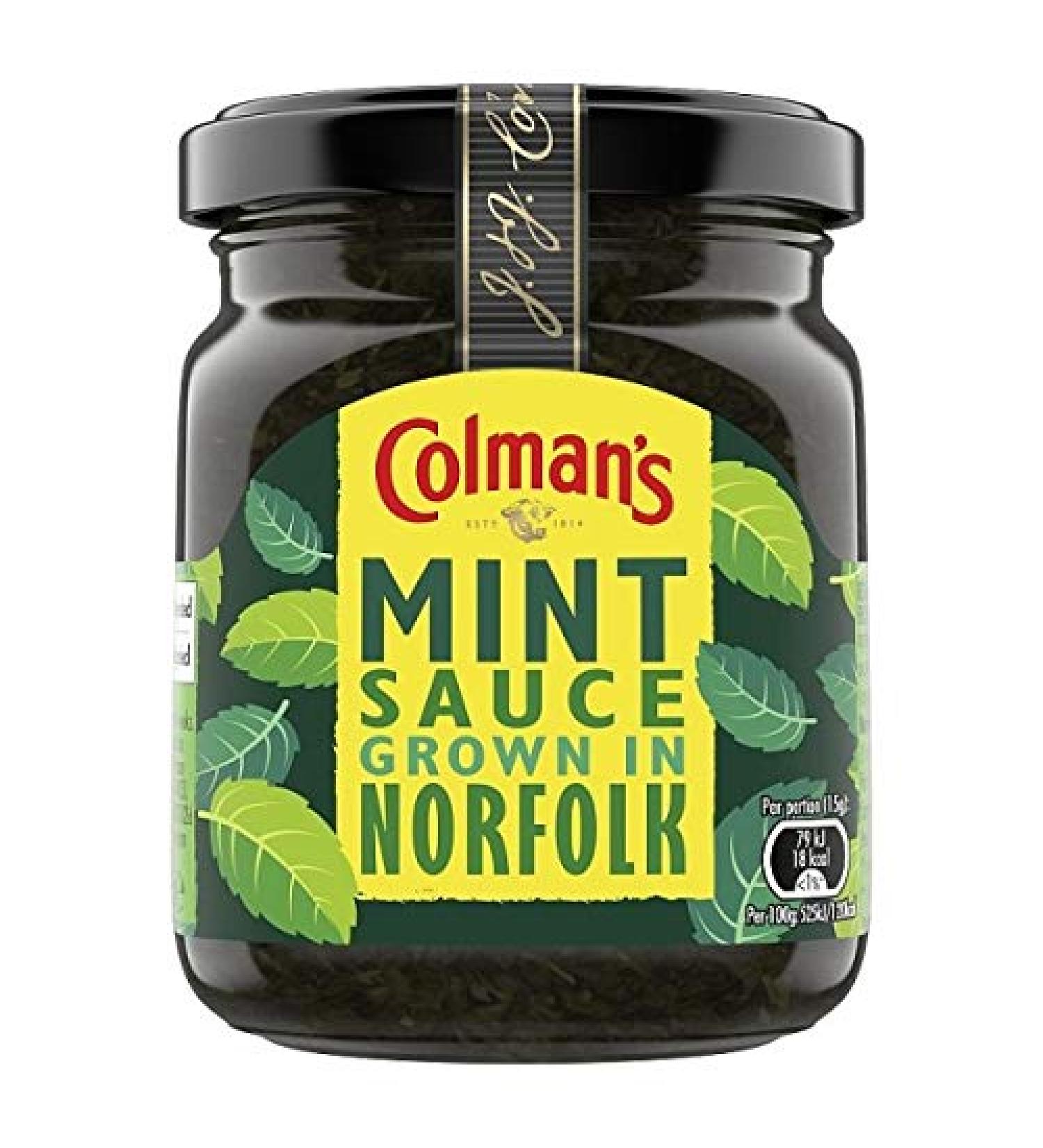 Colman's Colmans Mint Saus 165 g