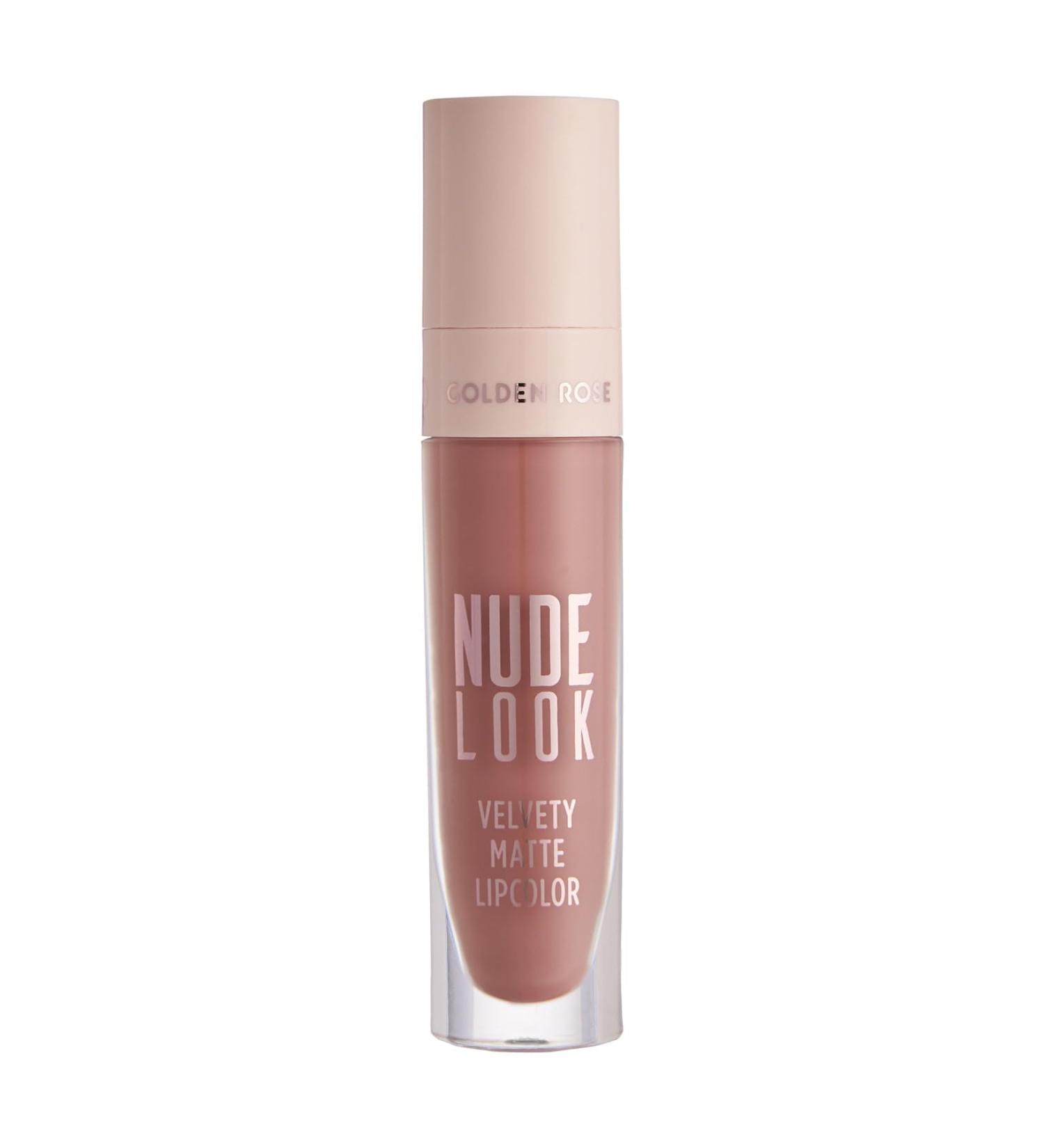 Golden Rose Nude Look Velvety Matte Lipcolor No.02 Peachy Nude - Buy Online | International Shipping Available - Buy Online on GoSupps.com