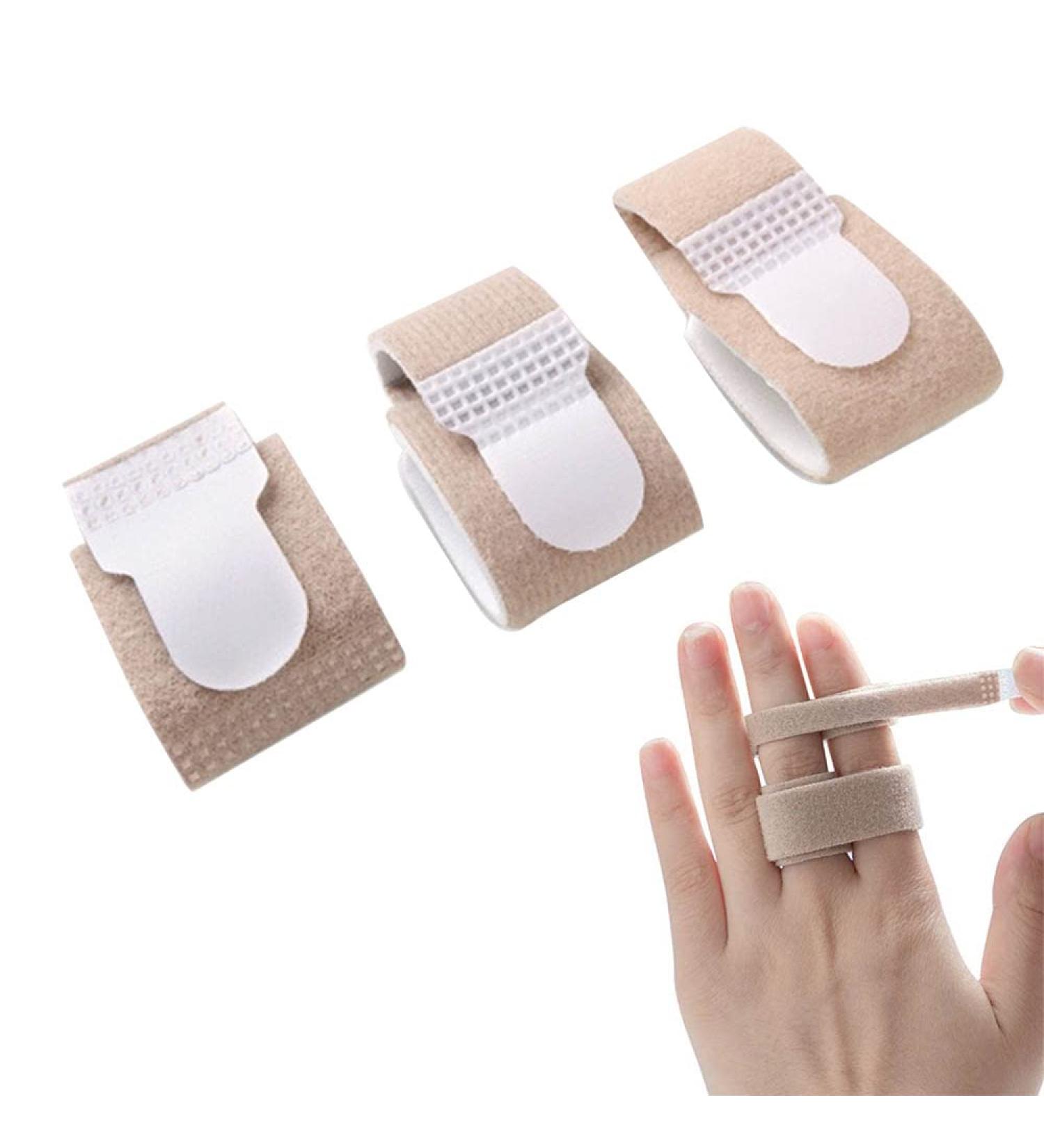 Splints for Mallet Fingers - 3Pcs Finger Buddy Wraps for Joint Support - Buy Online on GoSupps.com
