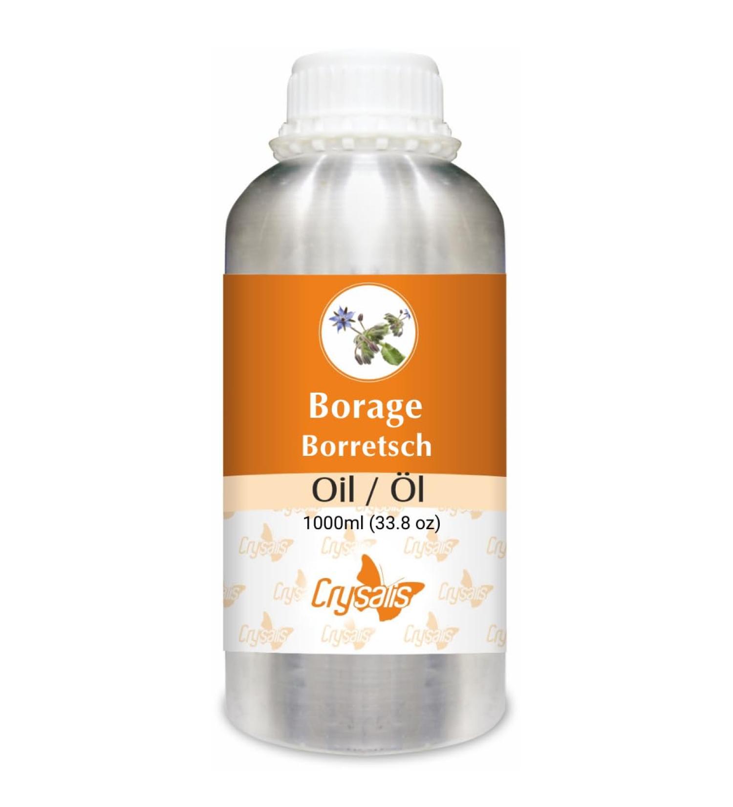 CRYSALIS Crysalis Borage Oil (Borago Officinalis) - 1000 ml