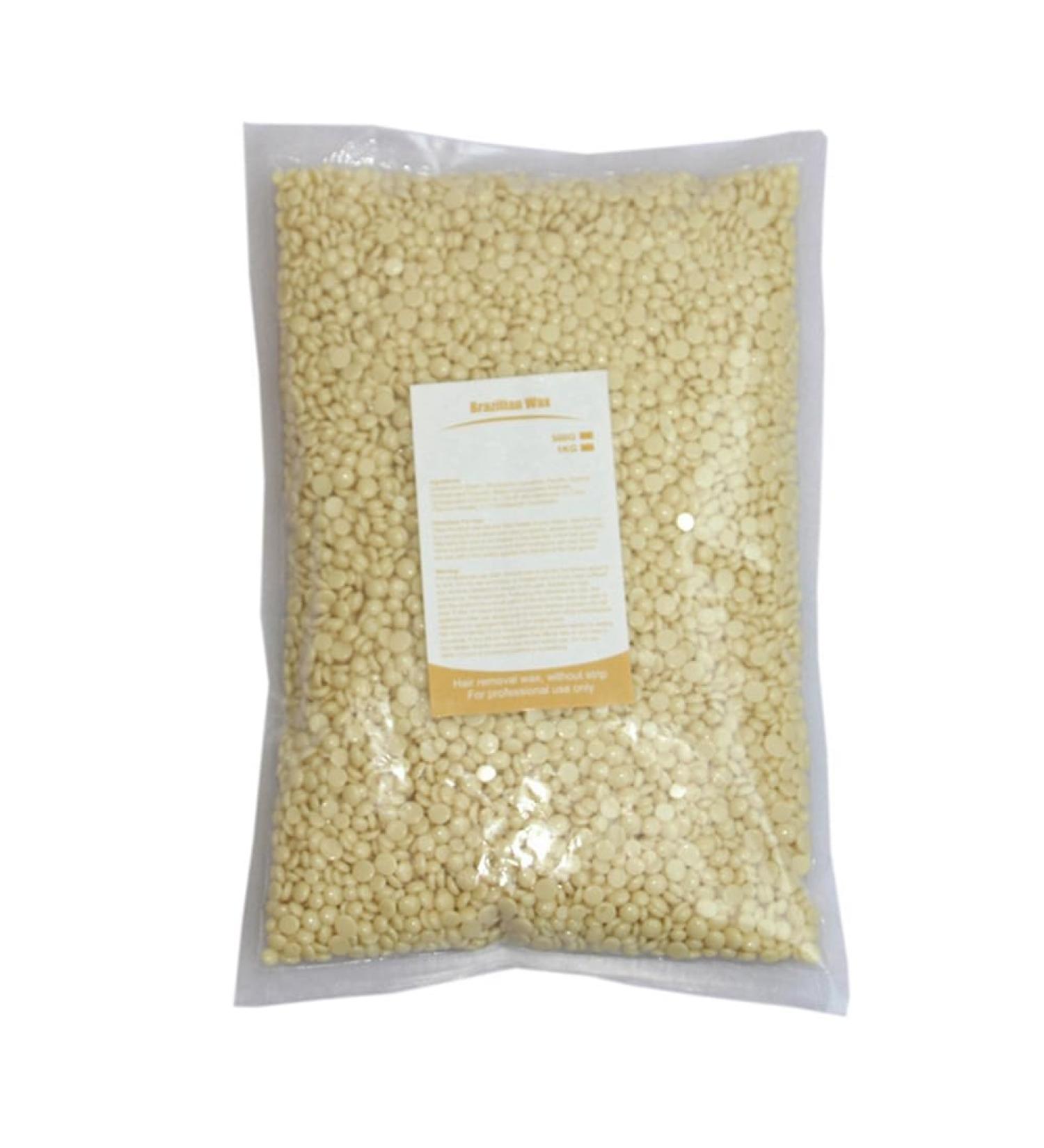 Veenewy 500g Wax Grains for Whole Body Epilating - Hard Wax Beads for Hair Removal with Hot Foil - Premium Quality Waxing Supplies - Buy Online on GoSupps.com