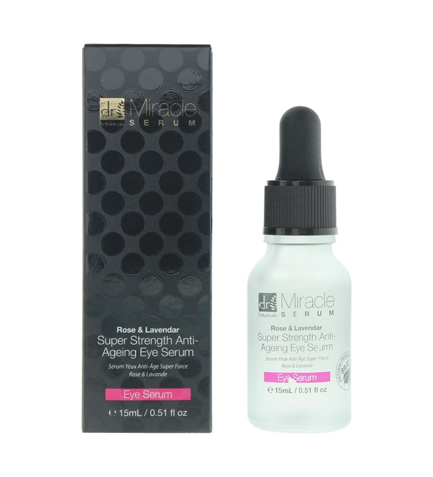 Dr Botanicals Rose & Lavender Super Strength Anti-Ageing Eye Serum 15ml