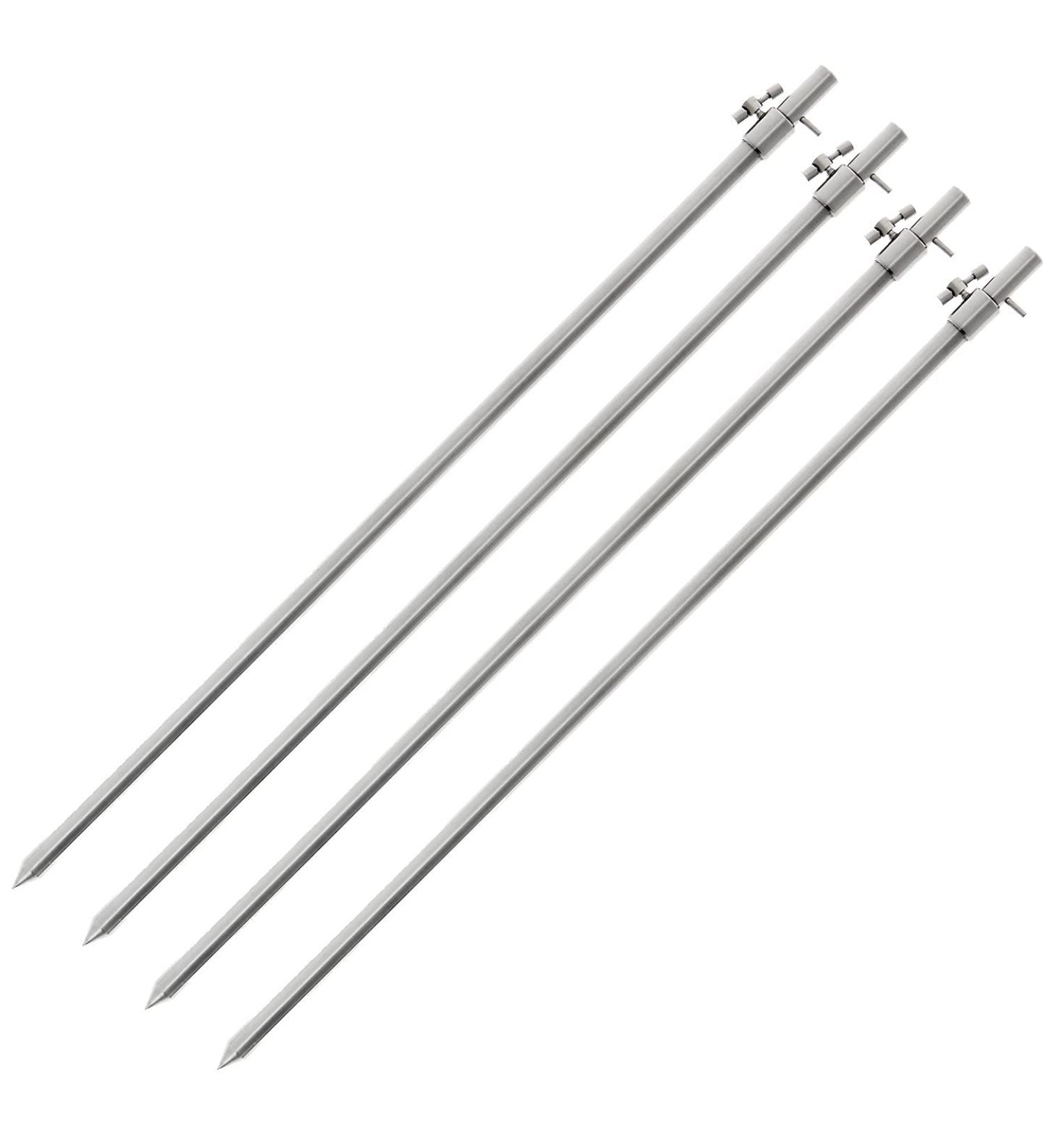 Buy g8ds 4X Stainless Steel Fishing Bankstick - Large 50-90cm Rod Holder Rod Rest Rodpod | International Shipping Available - Buy Online on GoSupps.com