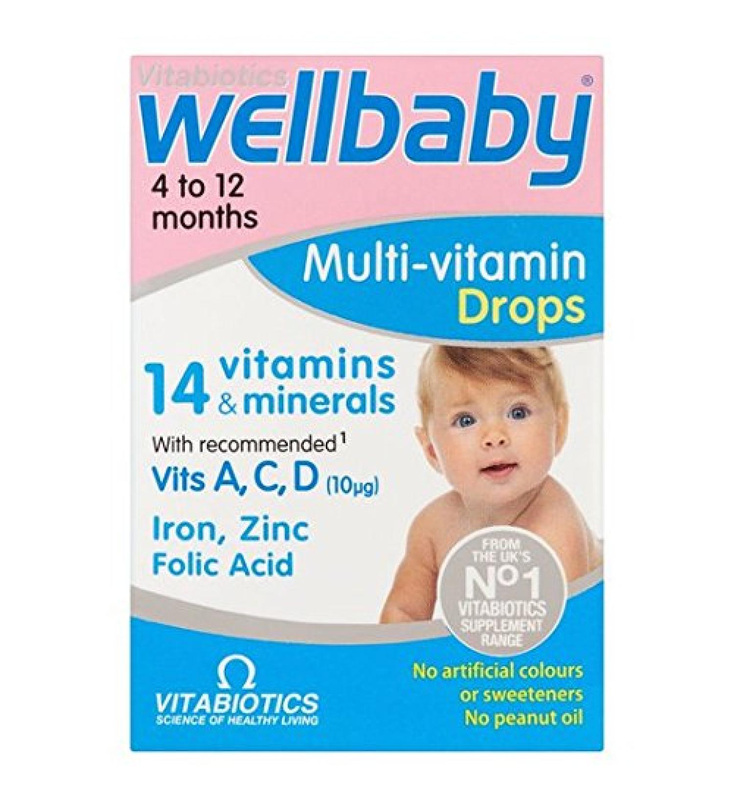 Wellkid Baby Drops 30ml
