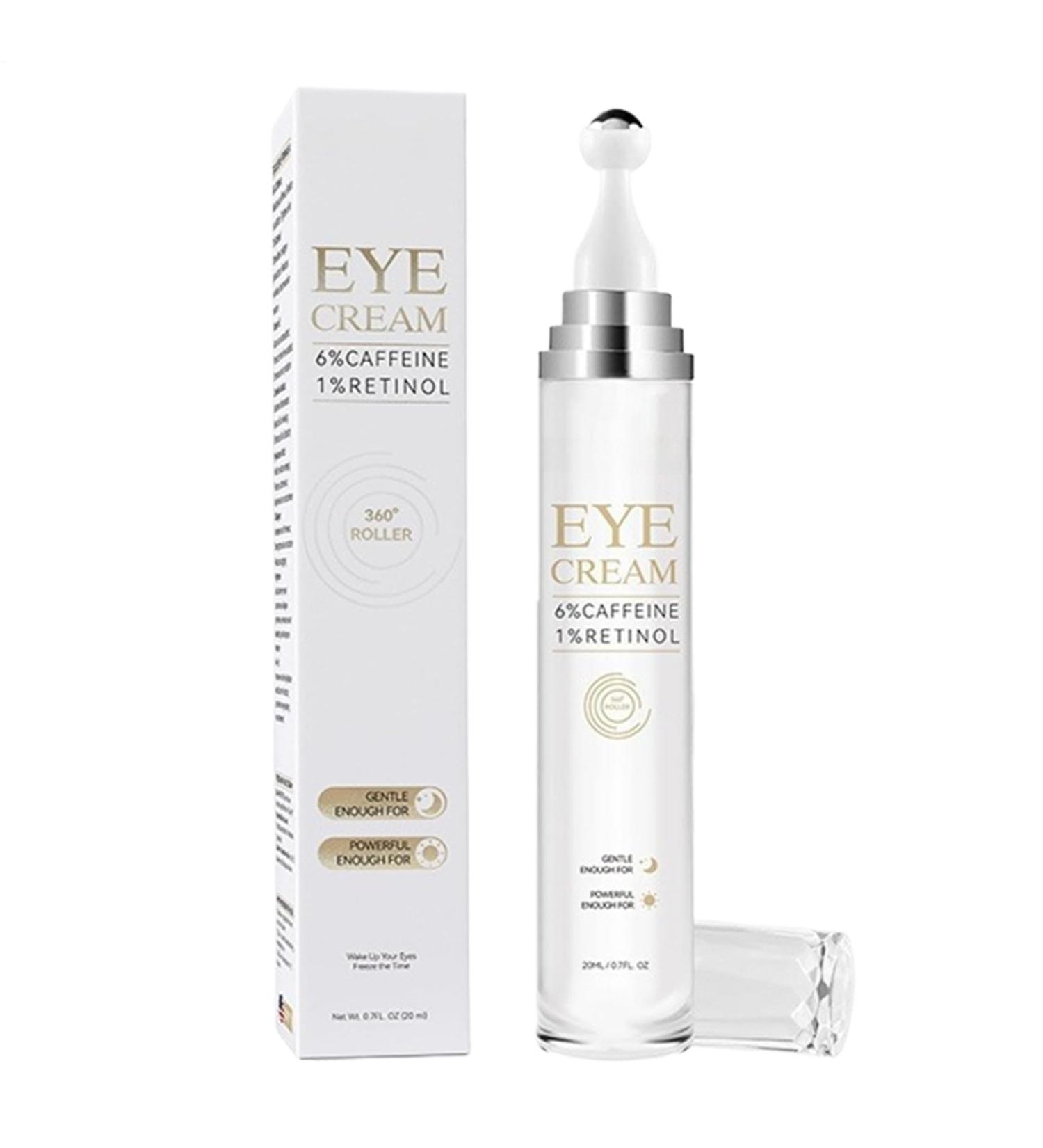  Iouyjiu Under Eye Roller Dark Anti Puffiness Cream Firming Hydrating Skin Nourishing and Lifting for All Skin Types Daily Use Morning and Night Routine 20 ml 1 Piece - Buy Online on GoSupps.com
