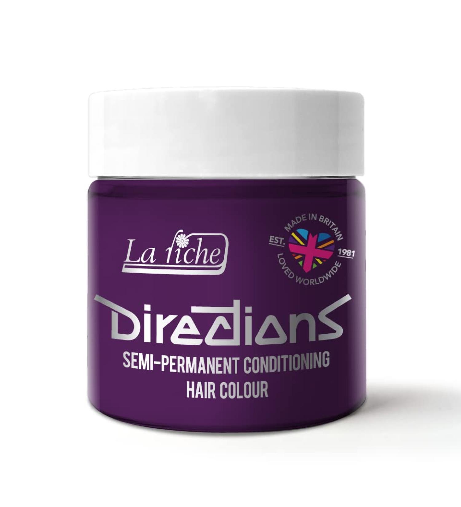 La Riche Directions Semi-Permanent Hair Color 100ml Tub - Plum Plum 100.00 ml (Pack of 1)