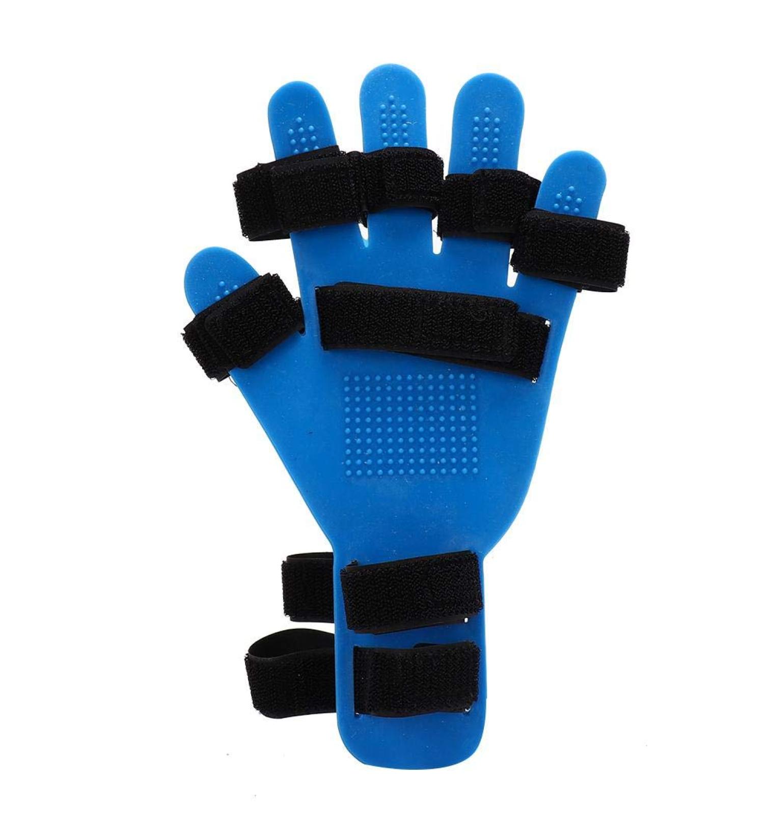 Stroke Hand Splint & Finger Training Board - Universal Silicone Orthotics for Hemiplegia - Left & Right Hand Support - Buy Online on GoSupps.com
