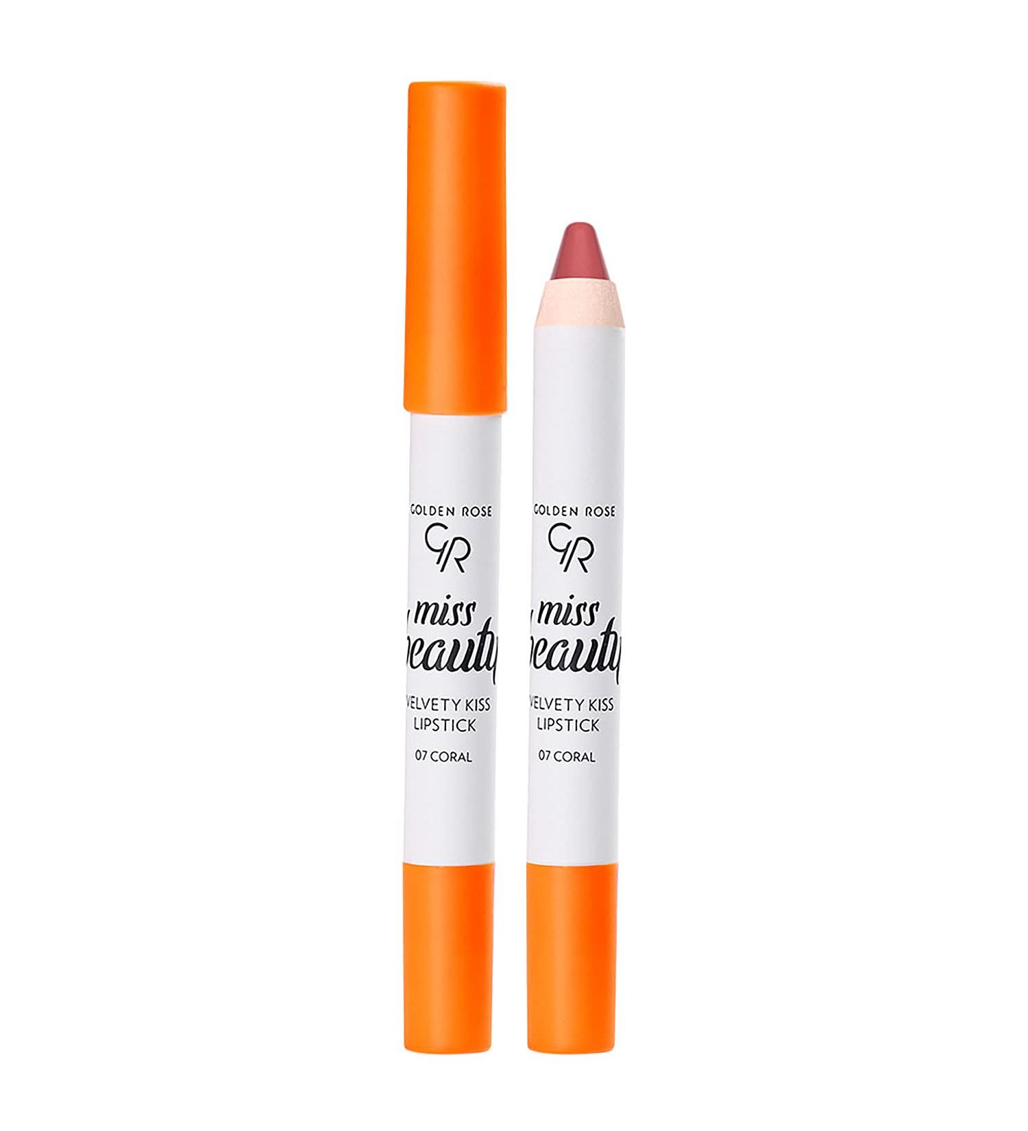 Golden Rose Gr M ss Beauty Velvety Stress Lips Nr.07 Coral