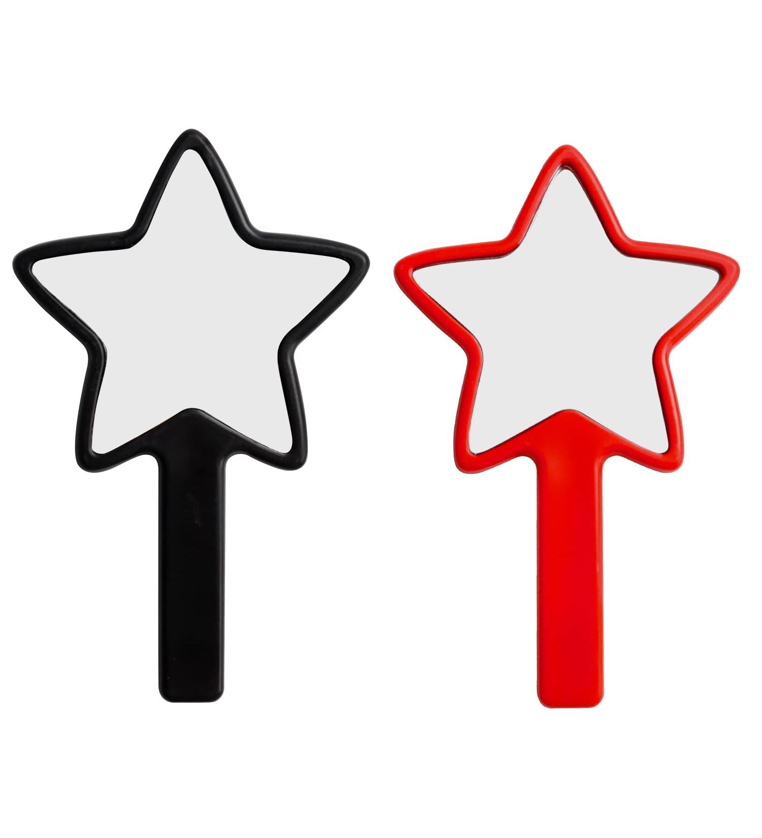 Rich Boxer 10 Pcs Handle Mirrors - Handheld Star Mirrors for Haircuts and Travel - Buy Online on GoSupps.com