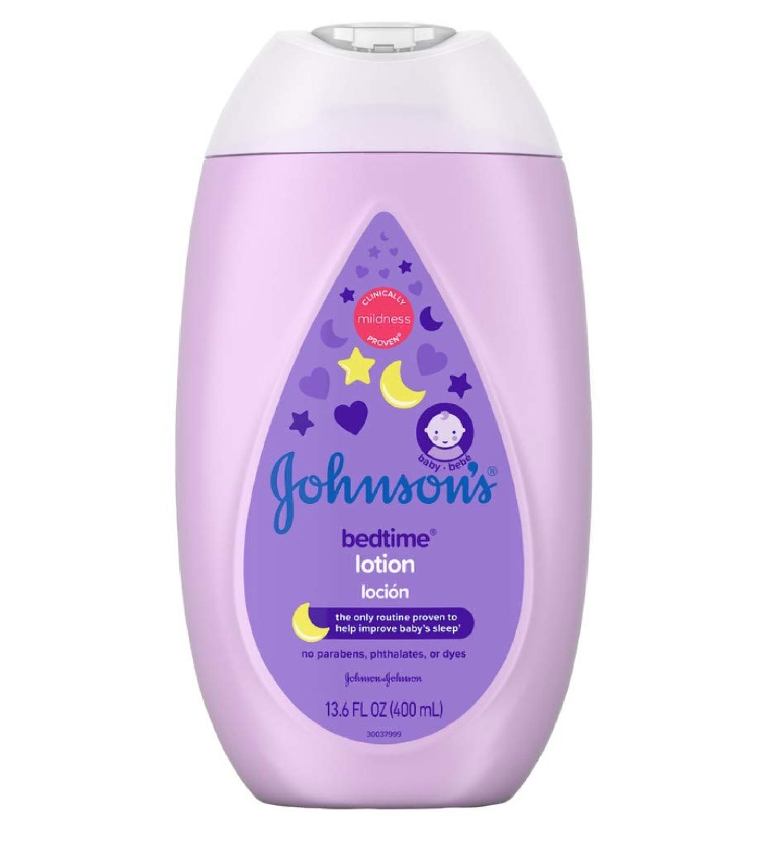 Johnsons Baby Lot de 2 lotions pour le coucher 385 6 g