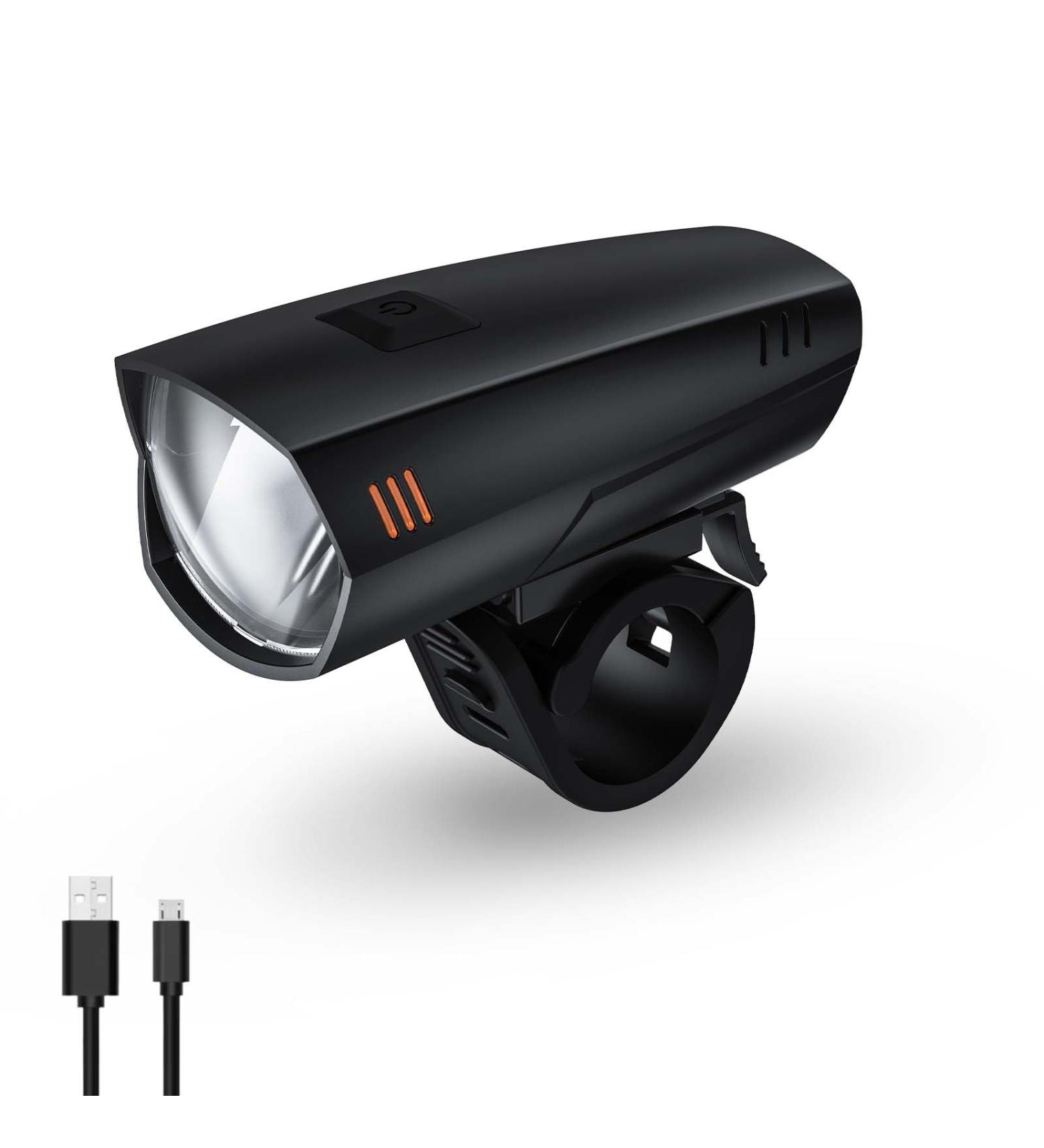 YBL LF-16 Bicycle Light - 35 Lux StVZO Approved USB Charging Front Lamp | IPX5 Waterproof Bike Lighting - Buy Online on GoSupps.com