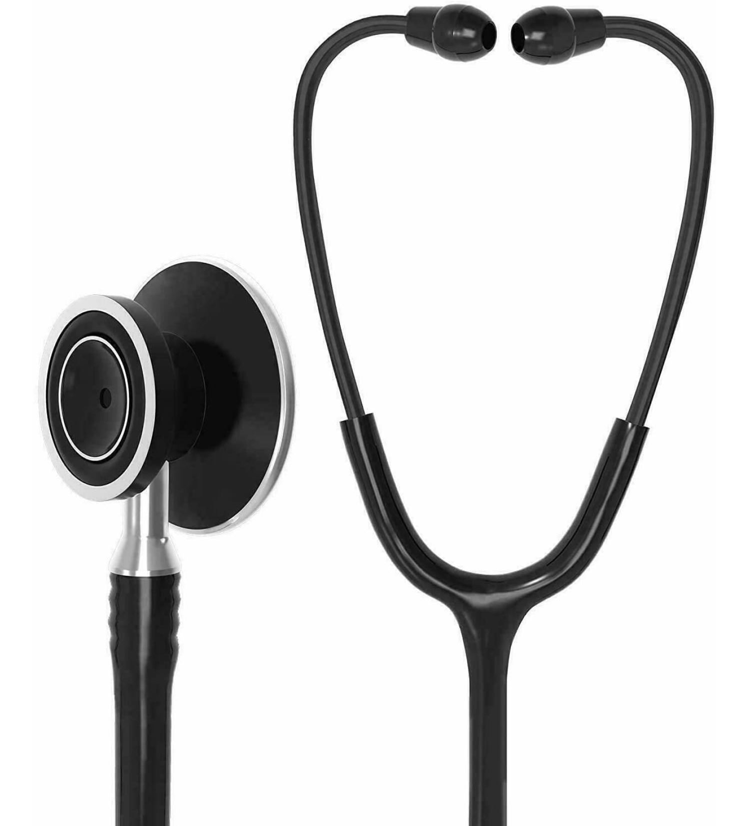 MCP Anchor Aluminium Dual Head Stethoscope for Doctors & Medical Students - Black | International Shipping Available - Buy Online on GoSupps.com