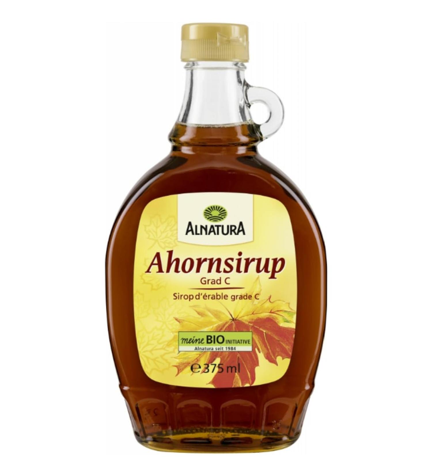  Pufai Alnatura Grade C Maple Syrup 375 ml - Buy Online on GoSupps.com