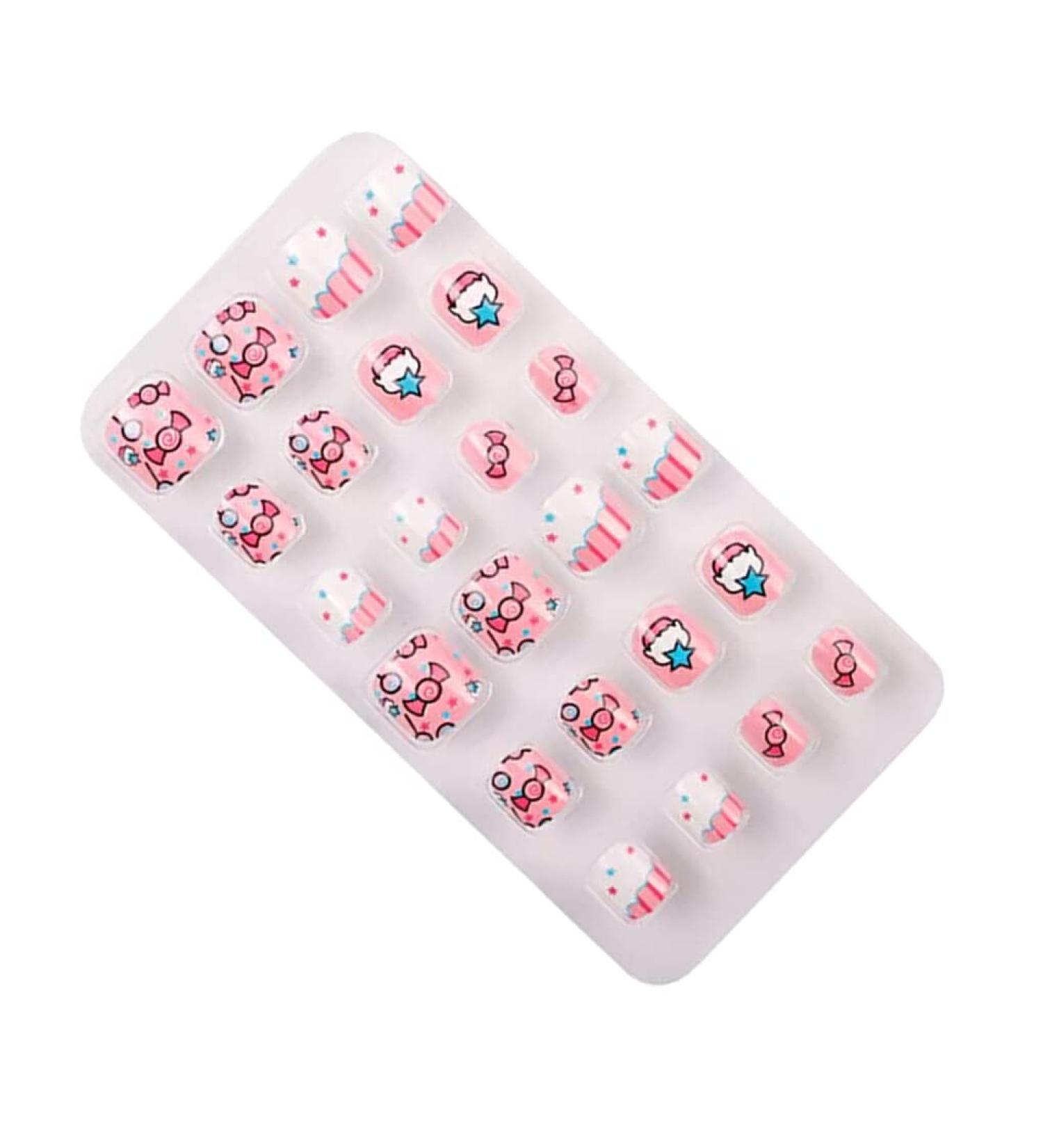 dijiusidy 1 Set Christmas Nail Wraps Cartoons Adorable Fingernails Children Stickers Salon Gifts Decorations PNT-16-12 - Buy Online on GoSupps.com