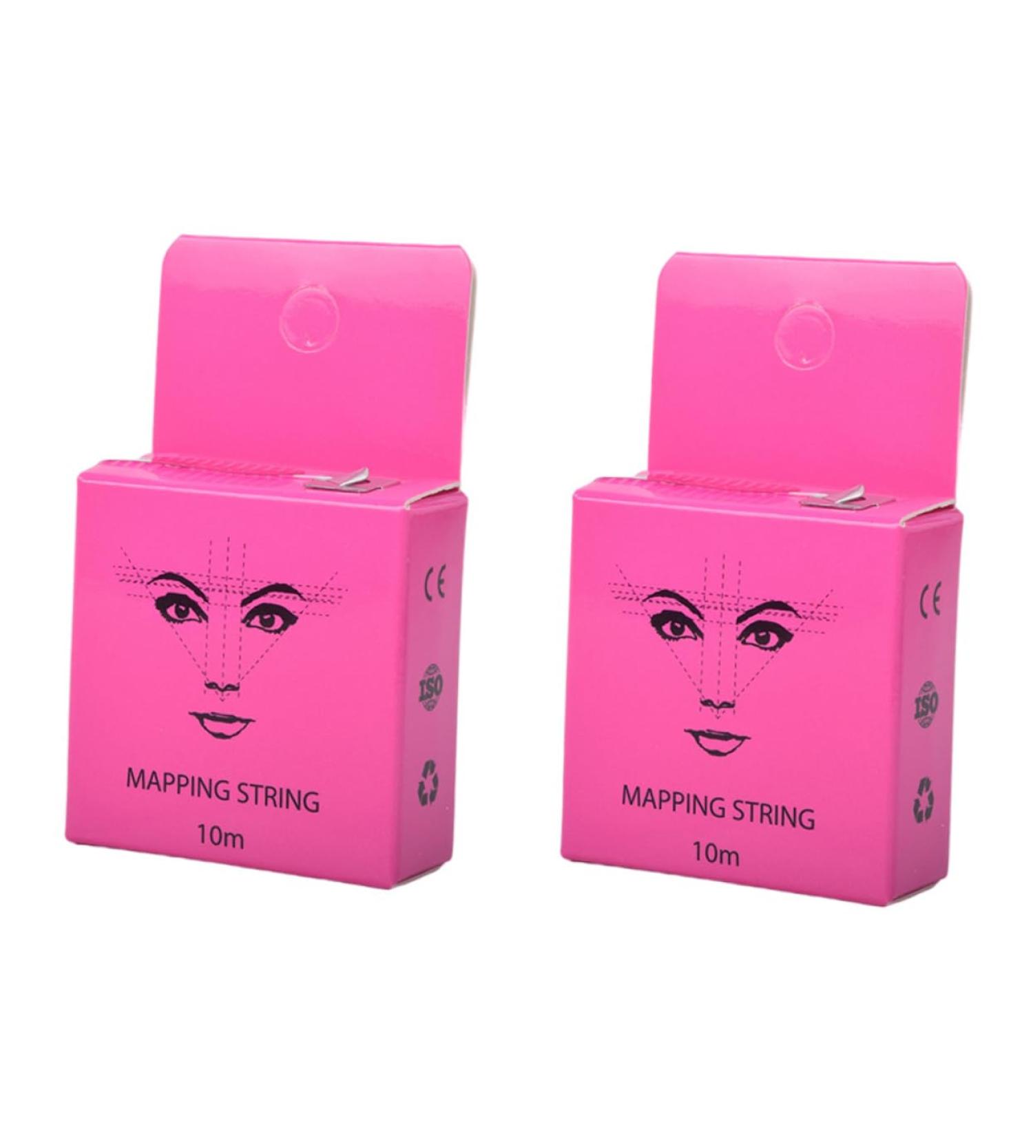 Balacoo 2 Boxes Ink Pattern Embroidery Ruler Microblading Measuring Eyebrow Tattoos Ruler Supplies - Buy Online on GoSupps.com